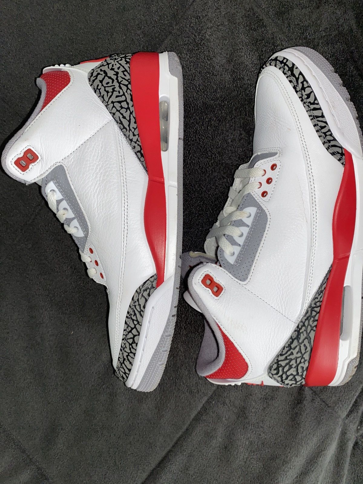Jordan Brand Jordan 3 Retro Fire Red (2022) Size US 11 / EU 44 - 3 Thumbnail