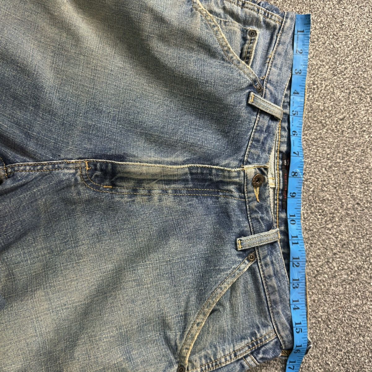 RRL Ralph Lauren Vintage Ralph Lauren C5 Freemont Carpenter Distressed Denim Size US 32 / EU 48 - 20 Thumbnail