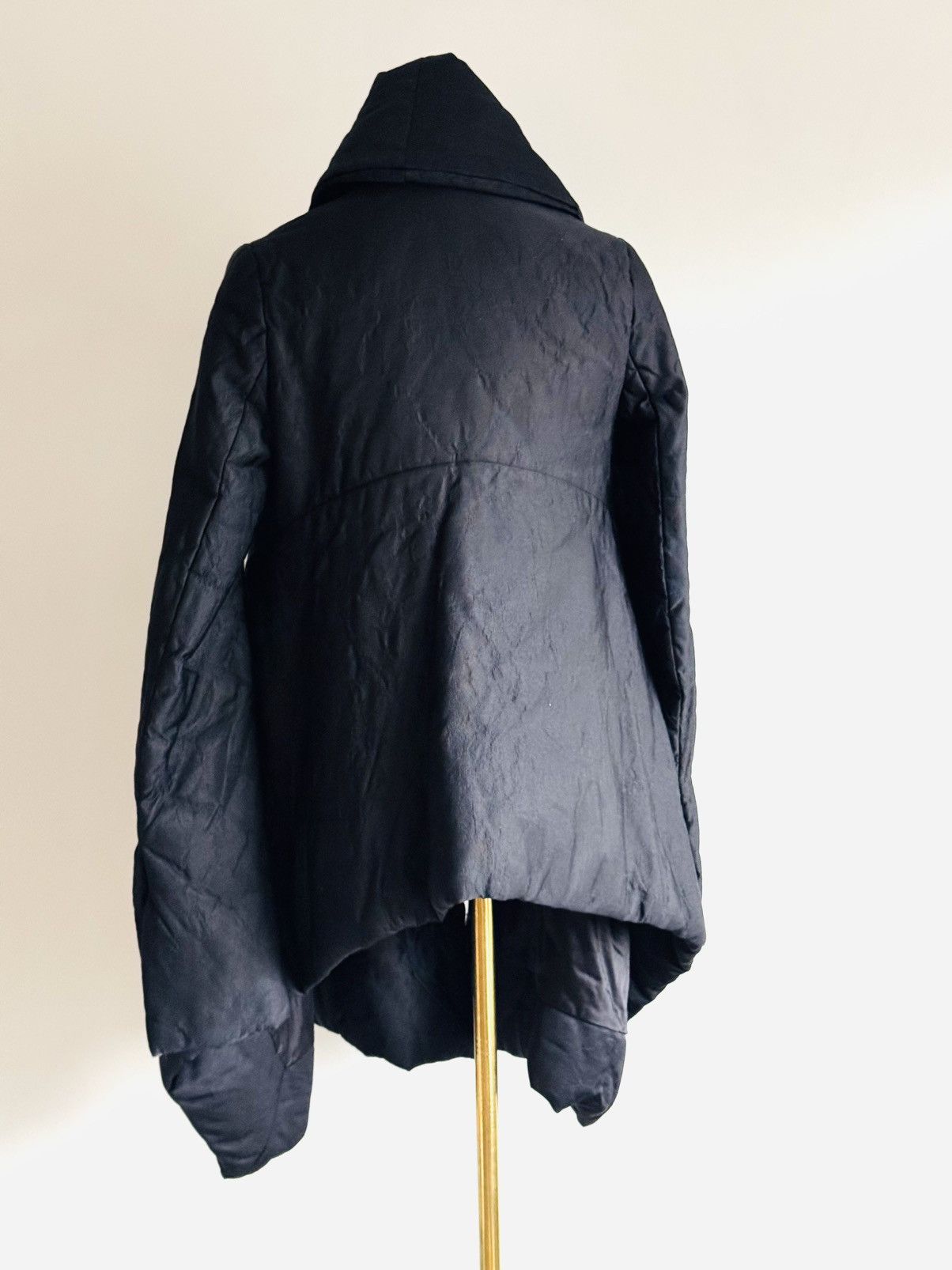 Revillon Goth Revillon by Rick Owens black puffer coat w/ tie closure Size S / US 4 / IT 40 - 14 Thumbnail