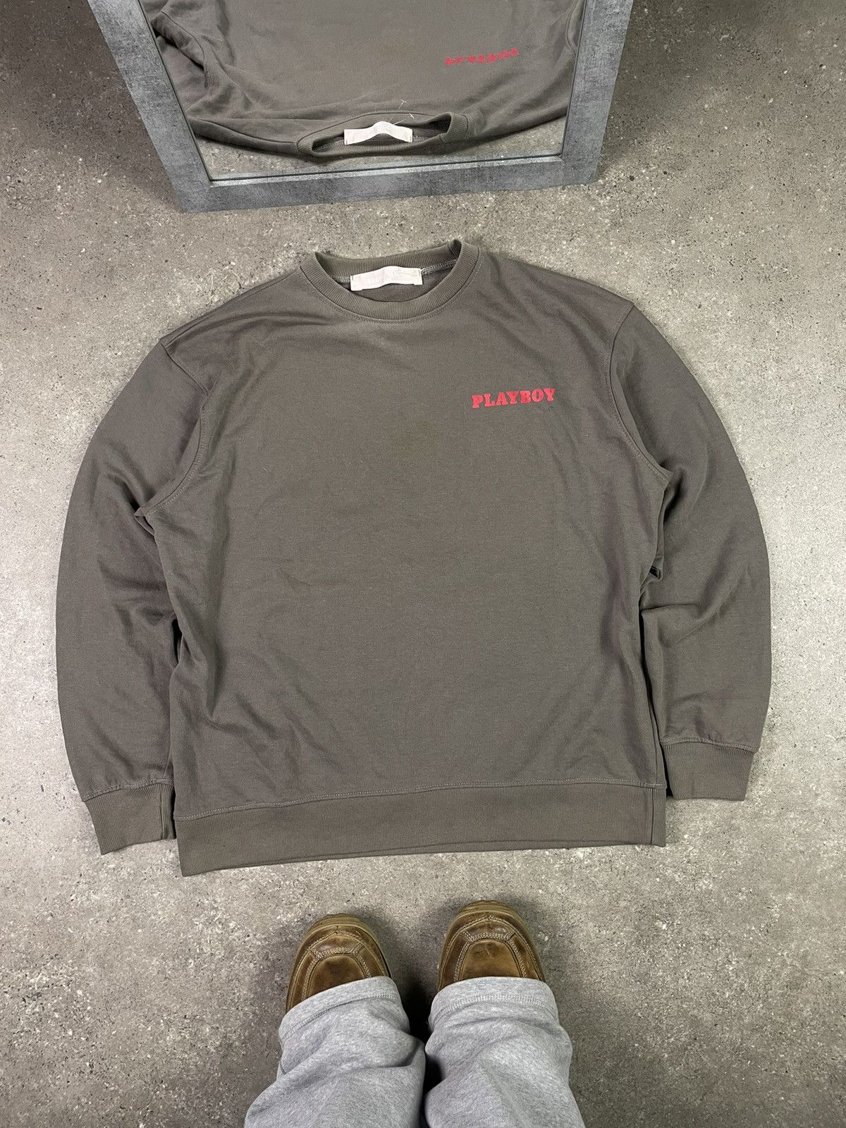 Playboy × Vintage Vintage Playboy x Missguided Graphic Sweatshirt Size US M / EU 48-50 / 2 - 2 Thumbnail