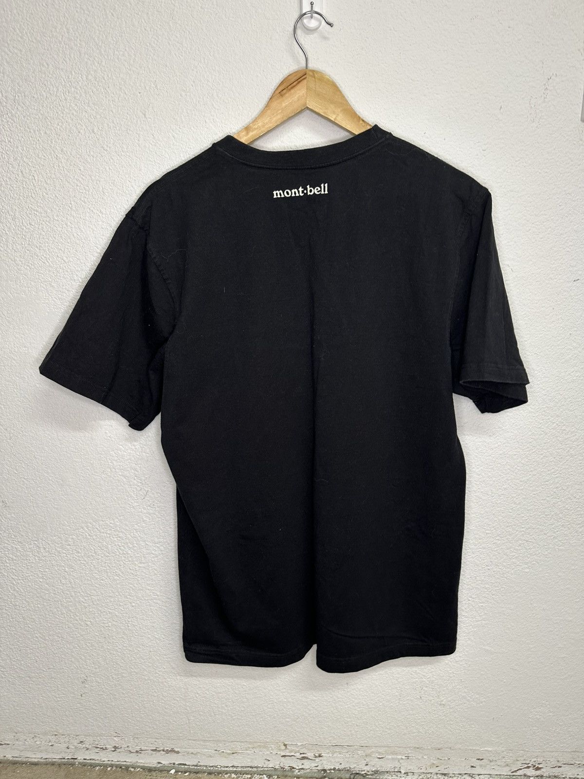Japanese Brand Montbell Black T-Shirt Size US L / EU 52-54 / 3 - 2 Thumbnail