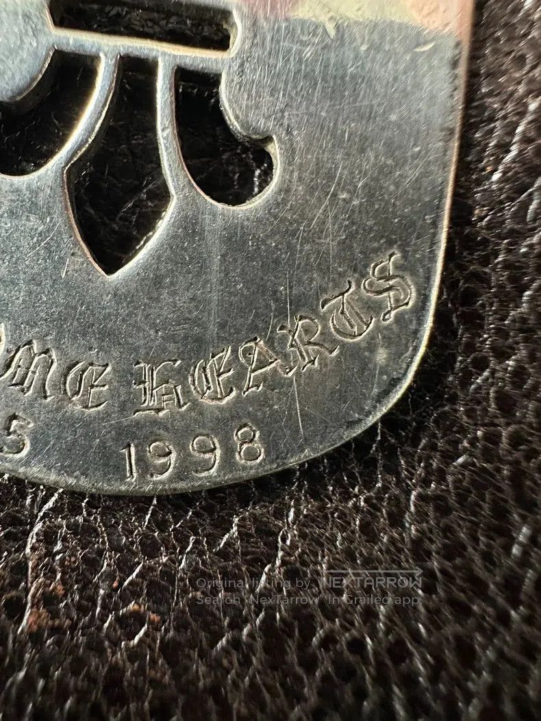 Chrome Hearts Chrome Hearts Large Iris Dog Tag Pendant. Size ONE SIZE - 4 Thumbnail