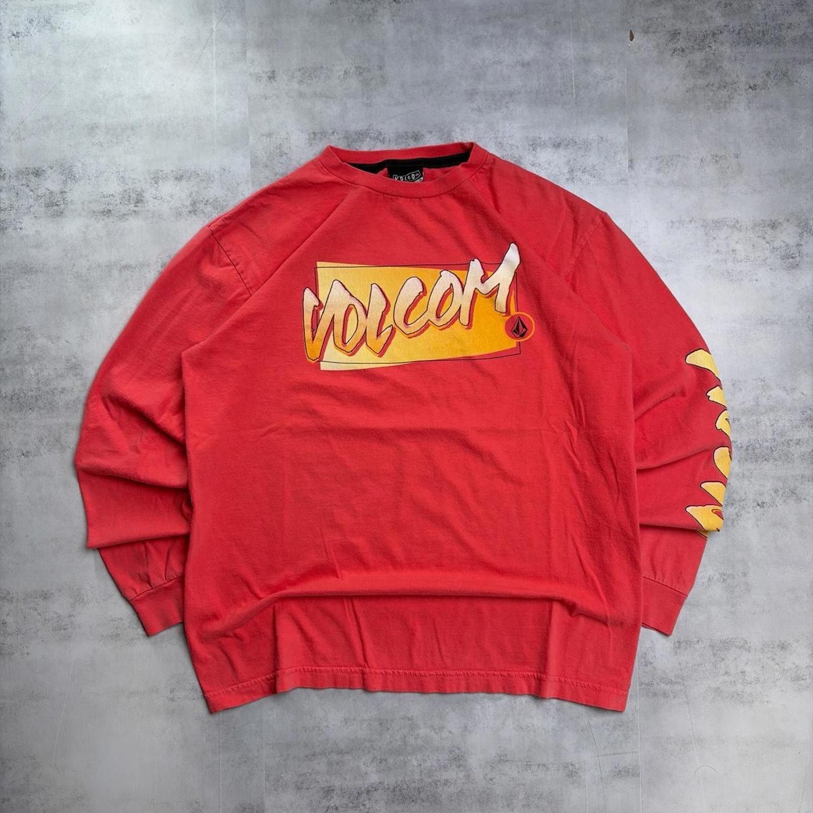 Volcom Y2K Pink Volcom Grunge Surf Skater Long Sleeve Shirt Size XL / US 12-14 / IT 48-50 - 1 Thumbnail