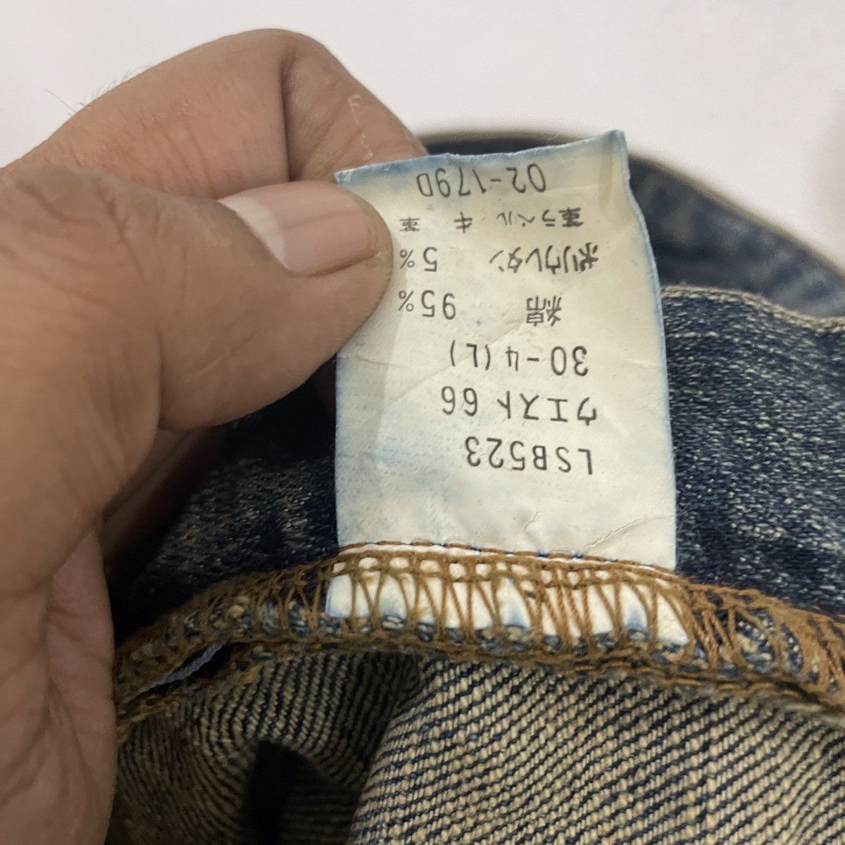 Japanese Brand Vintage Brappers Distressed Flare Denim Size US 28 / EU 44 - 6 Thumbnail