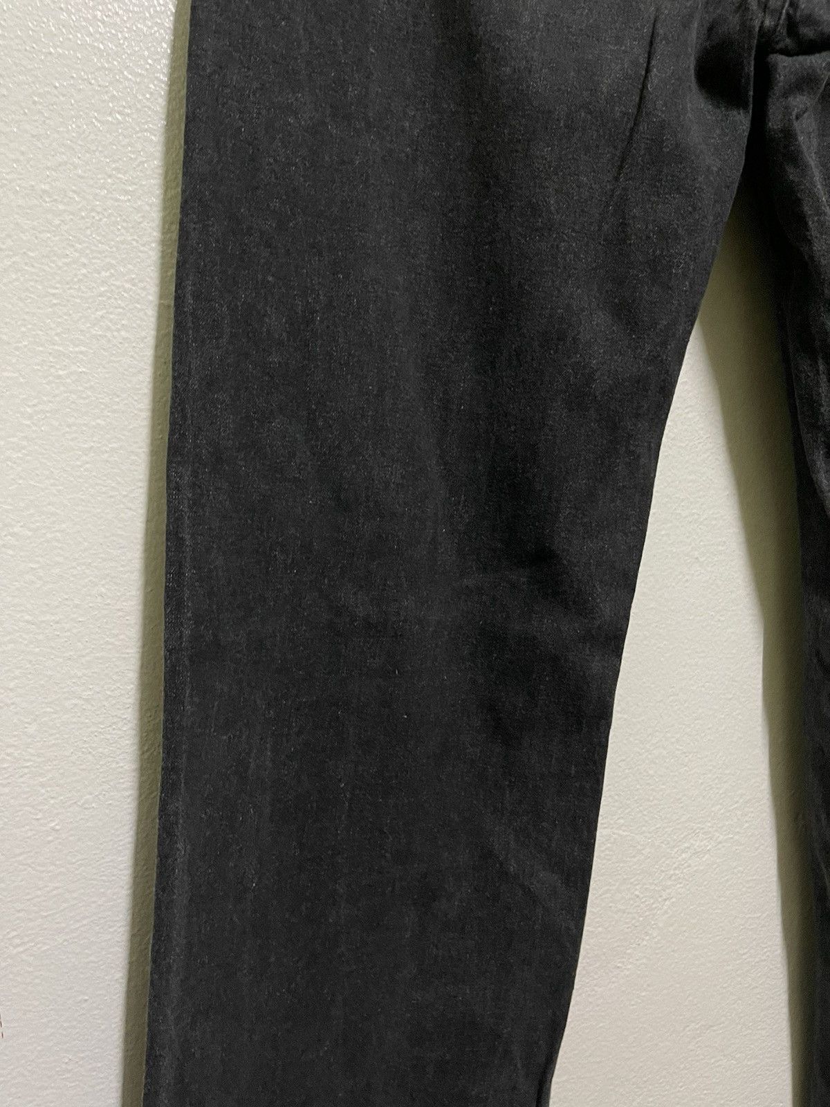 Japanese Brand Super Lovers Black Jeans Size US 31 - 11 Thumbnail