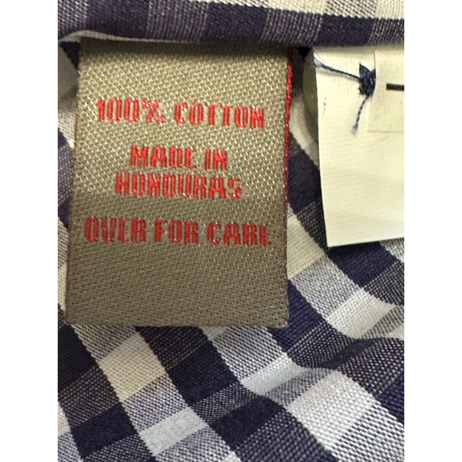 Other Pennington & Bailes Shirt Gingham Check Button-Up Blue M NWT Size US M / EU 48-50 / 2 - 9 Thumbnail