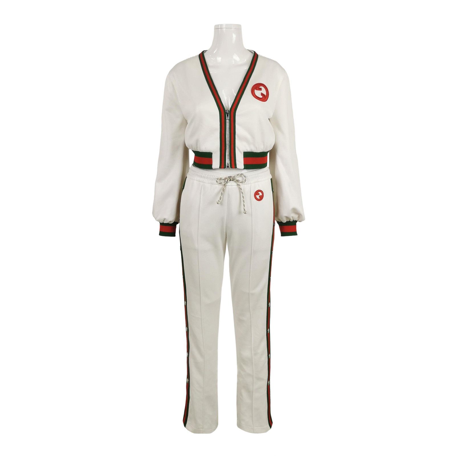 Gucci Gucci Interlocking G Stripe Tracksuit Set XS Size XS / US 0-2 / IT 36-38 - 1 Thumbnail