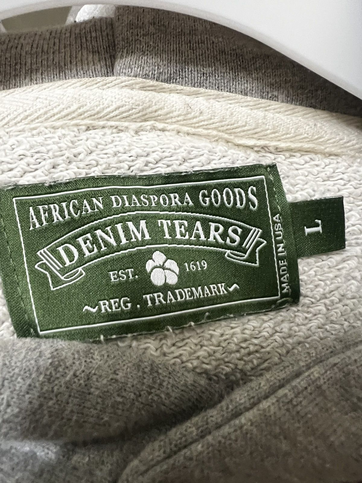 DENIM TEARS DENIM TEADS Hoodie Size US L / EU 52-54 / 3 - 3 Thumbnail