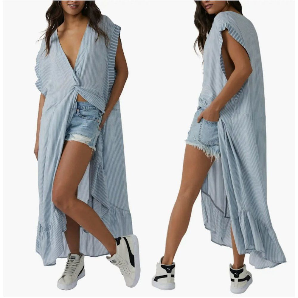 NWT New Free People Gone Sailing Maxi Top XS