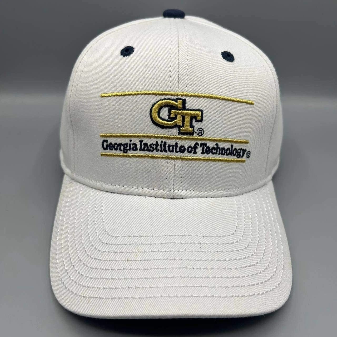 The Game Vintage Georgia Tech Yellow Jackets Hat Men NCAA Snap Back Size ONE SIZE - 1 Thumbnail