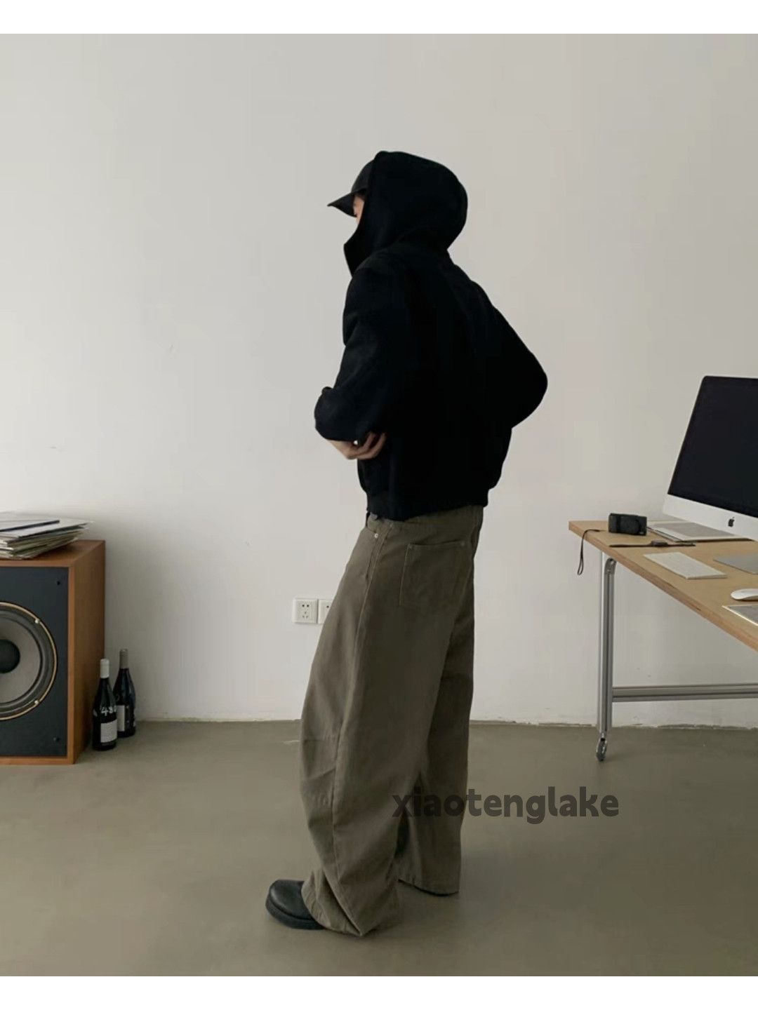 Designer × Japanese Brand × Vintage utility skate hiphop loose baggy pleated yuppie pants Size US 30 / EU 46 - 6 Thumbnail