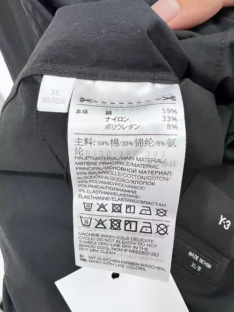 Y-3 Y-3 Multi Pocket Solid Single Breasted Long Sleeve Blouse Size US XL / EU 56 / 4 - 3 Thumbnail