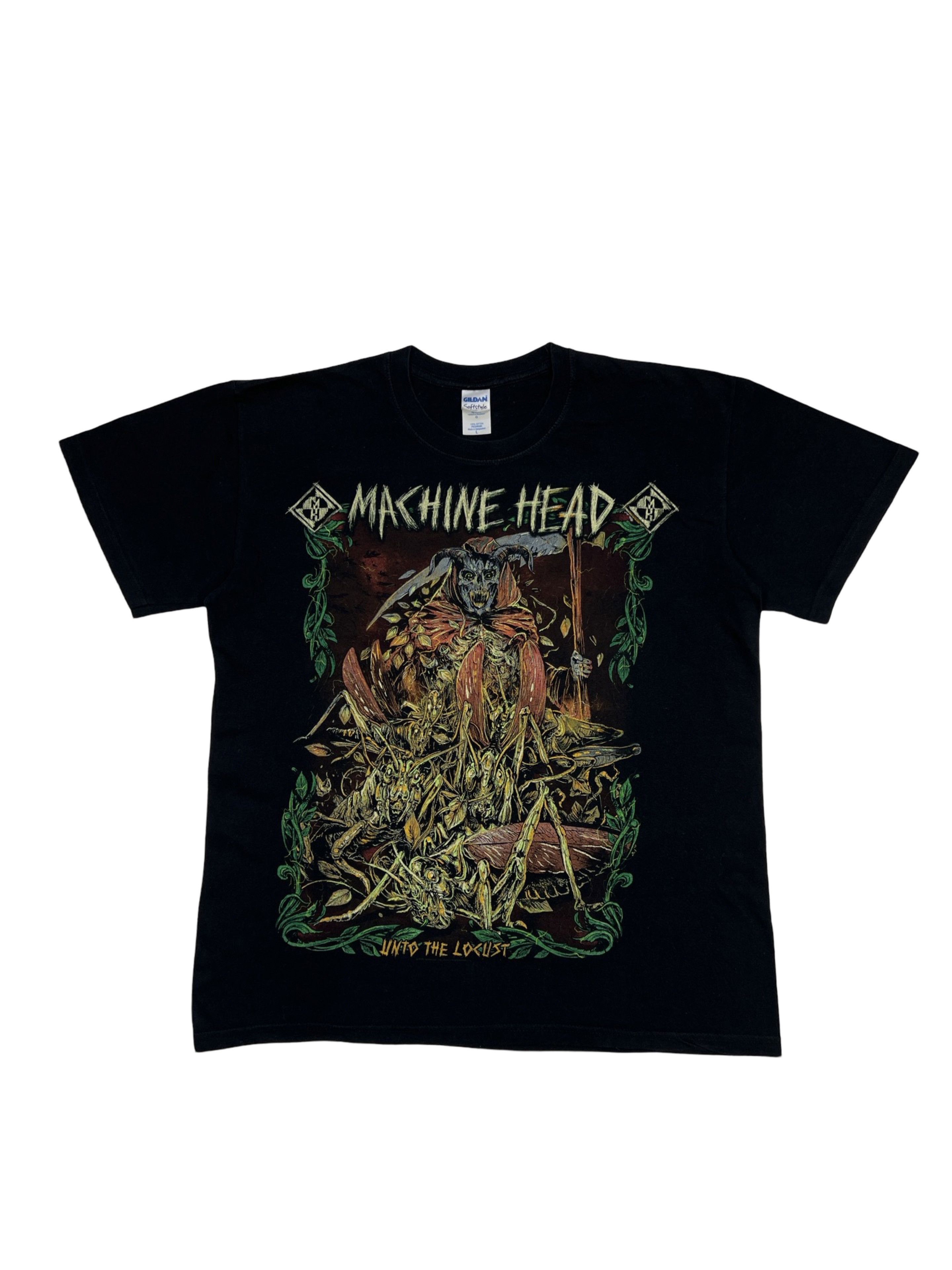 Band Tees 2012 Machine Head Into The Locust Both Side Printed Tee Size US M / EU 48-50 / 2 - 1 Thumbnail