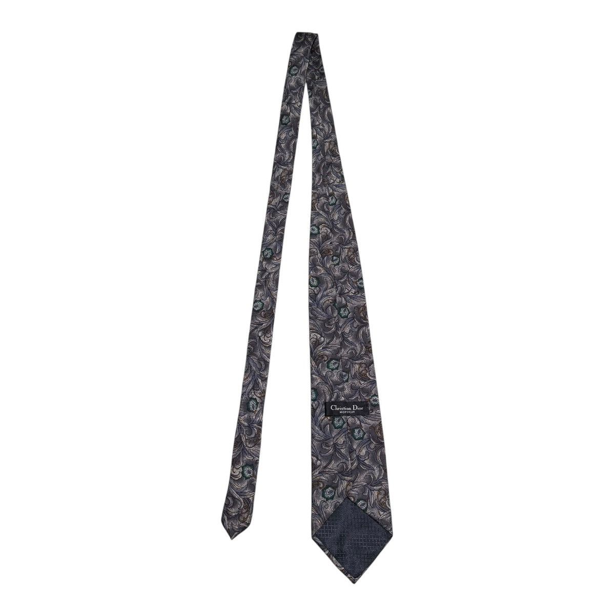 Other 4 Designer Ties Christian Dior Monsieur Jimmy V Valentino Size ONE SIZE - 4 Thumbnail