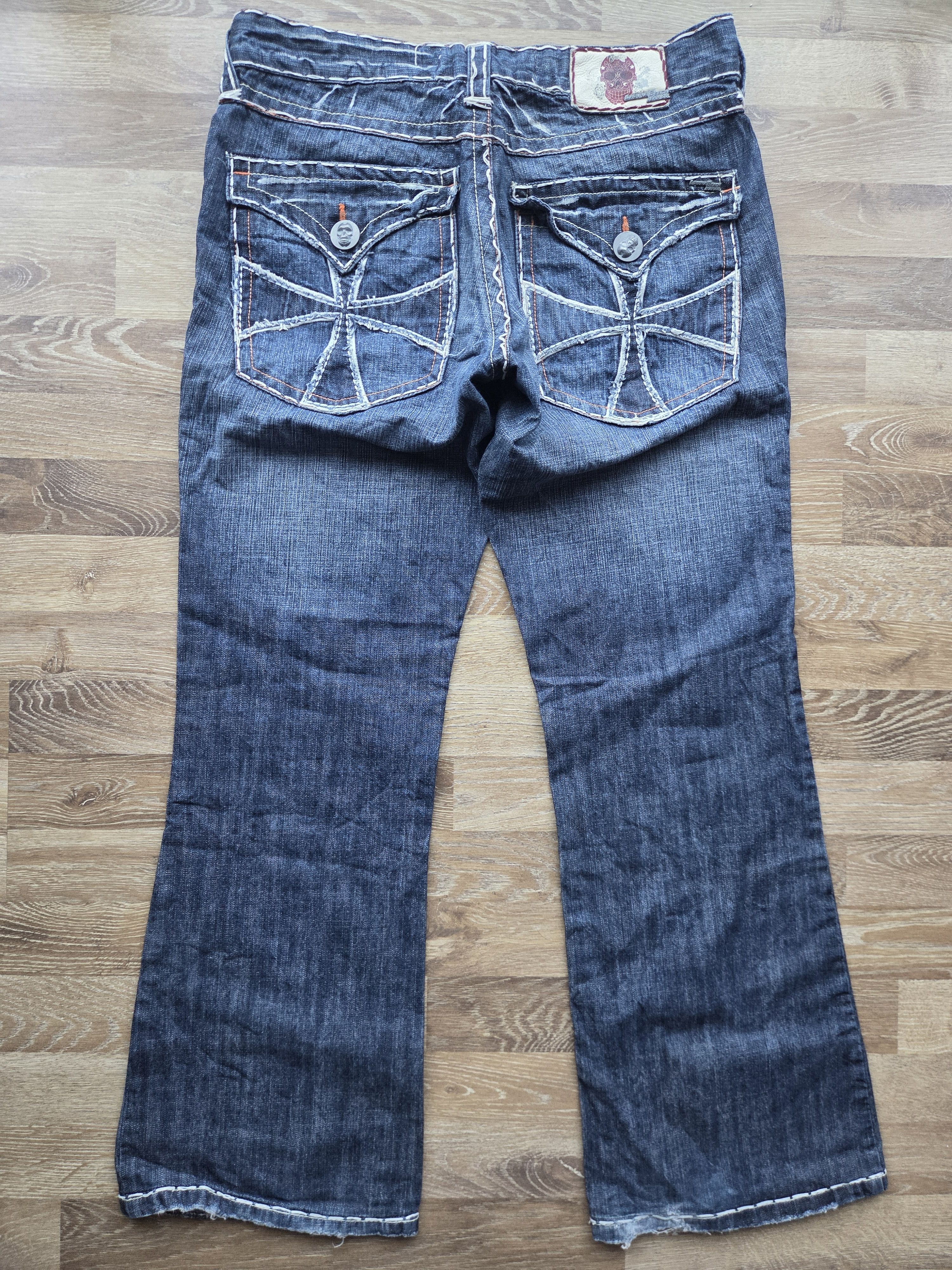 Vintage Vintage Laguna Beach Co USA Ripped Denim Jeans True Religion Size US 34 / EU 50 - 1 Thumbnail