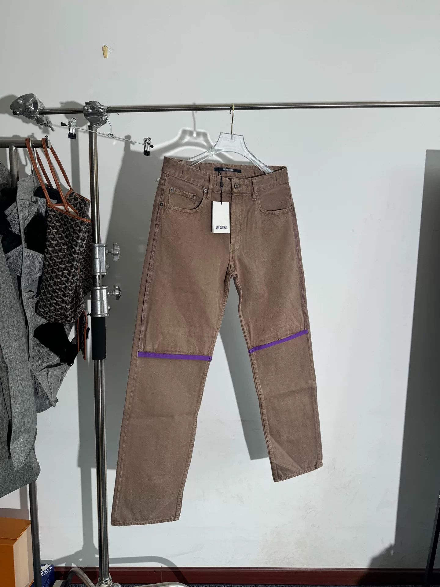 Jacquemus Jacquemus Brown Jeans Size US 31 - 1 Thumbnail