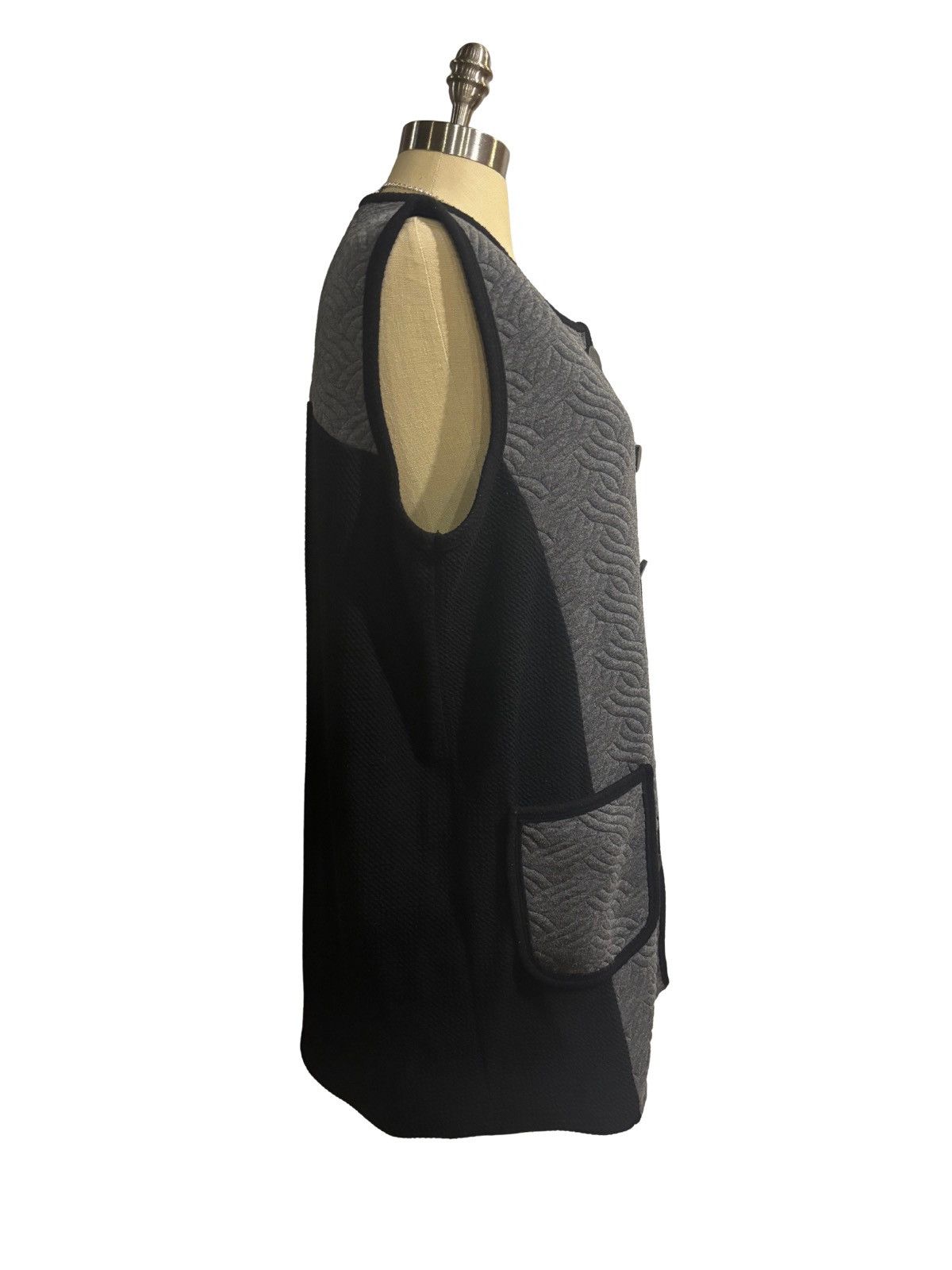 Other Women’s black & gray Vest.wt2544 Size XXL / US 16-18 / IT 52-54 - 6 Thumbnail