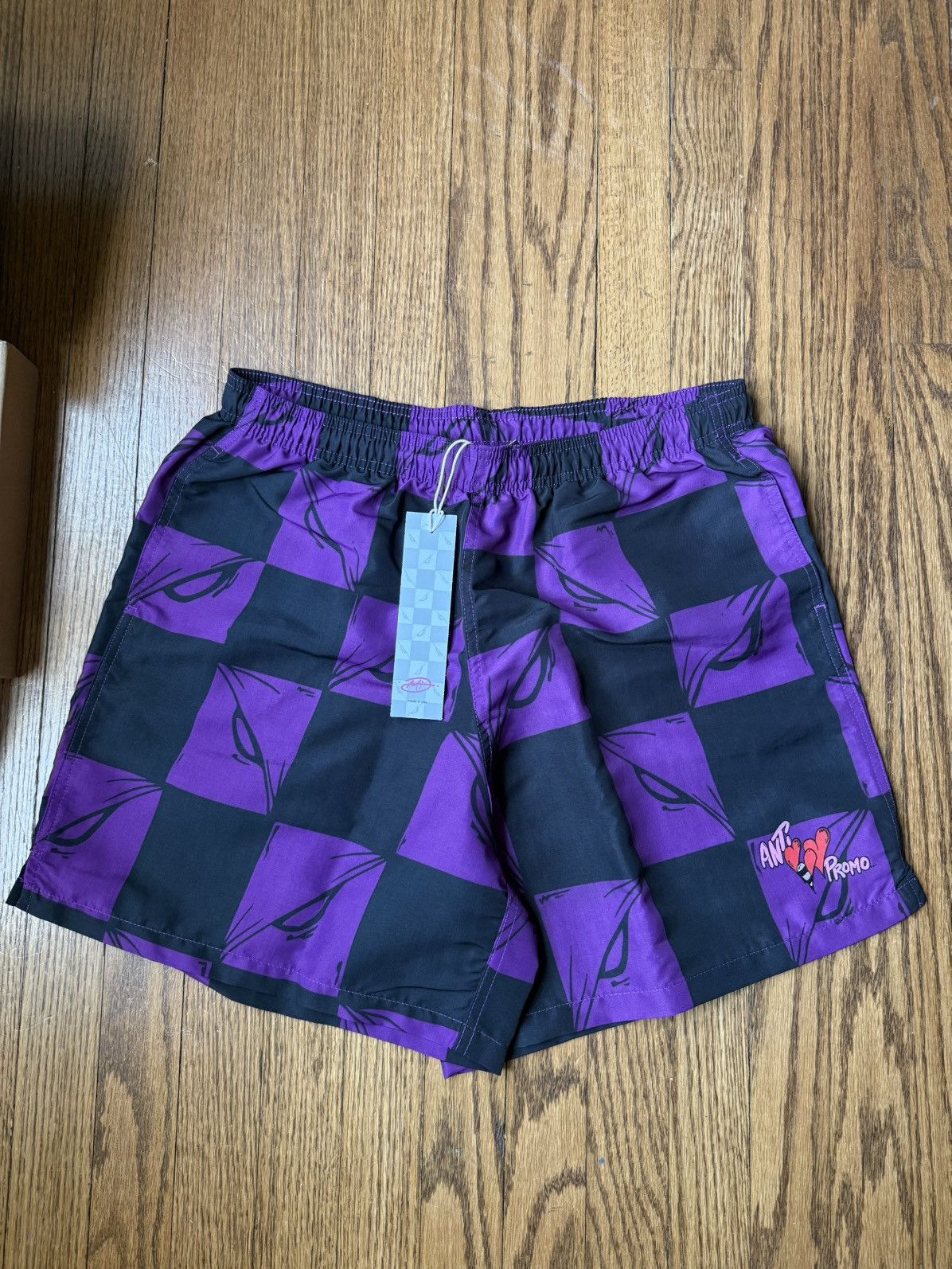 Matty Boy Matty Boy Anti Promo 99 eyes Nylon Shorts Size US 34 / EU 50 - 1 Thumbnail