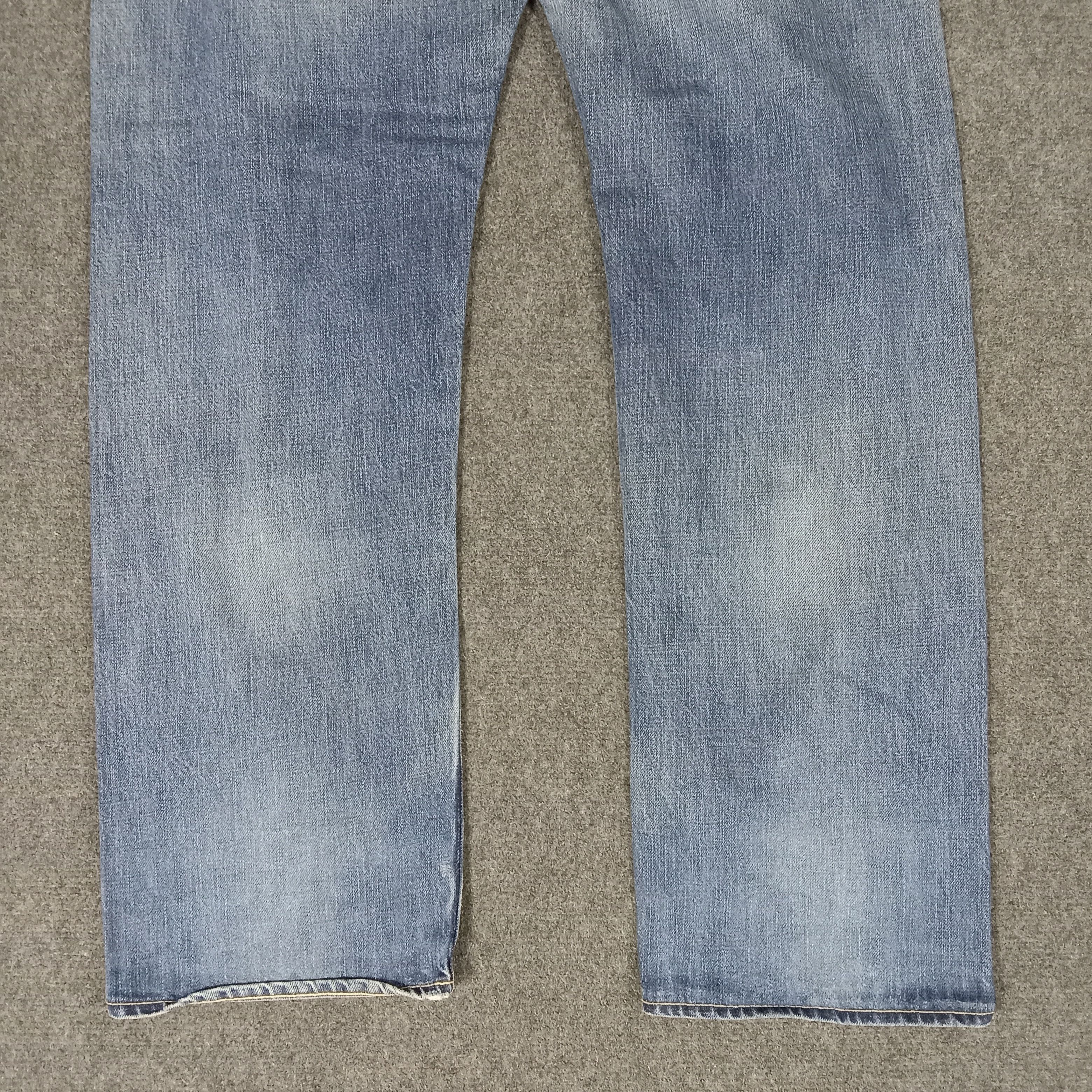 Stussy × Vintage Stussy American Streetwear Style Distressed Jeans Size US 34 / EU 50 - 4 Thumbnail