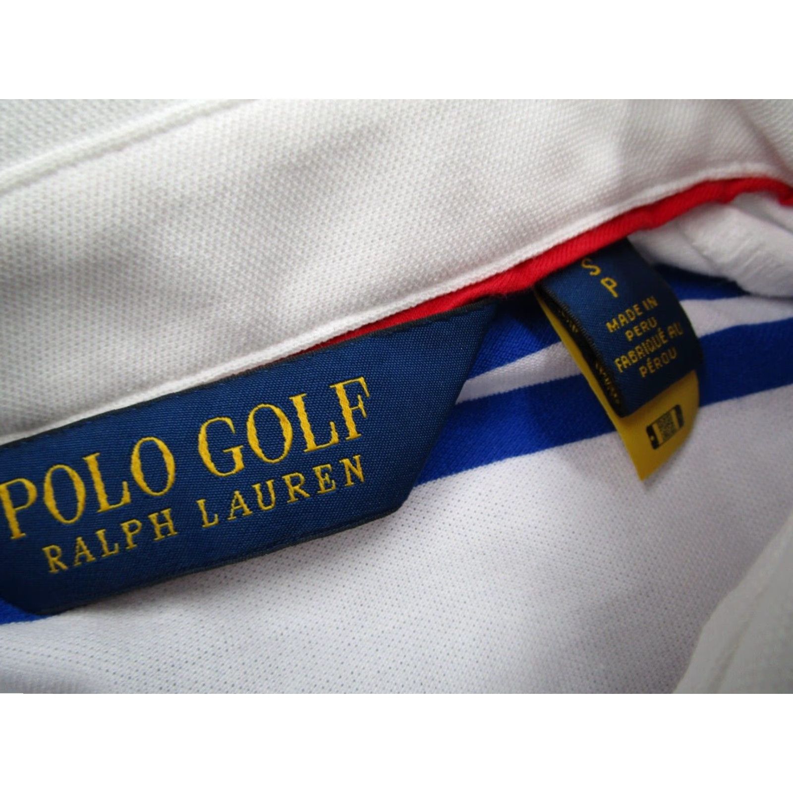 Ralph Lauren Ralph Lauren Polo Golf Shirt Mens Small Blue Striped US Open Torrey Pines Size US M / EU 48-50 / 2 - 2 Thumbnail
