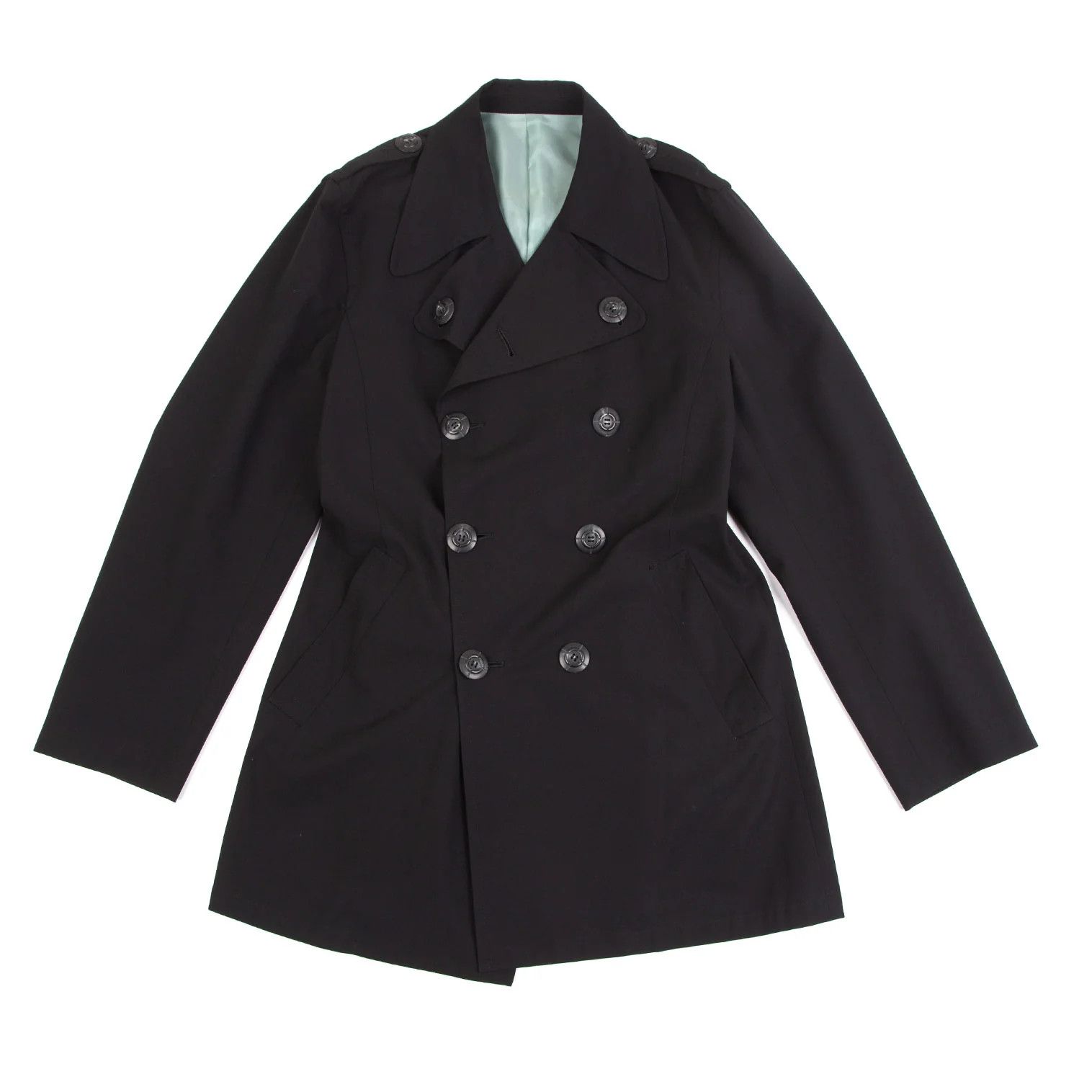 Jean Paul Gaultier Double Half Coat in Black Size 50 Size US M / EU 48-50 / 2 - 1 Thumbnail