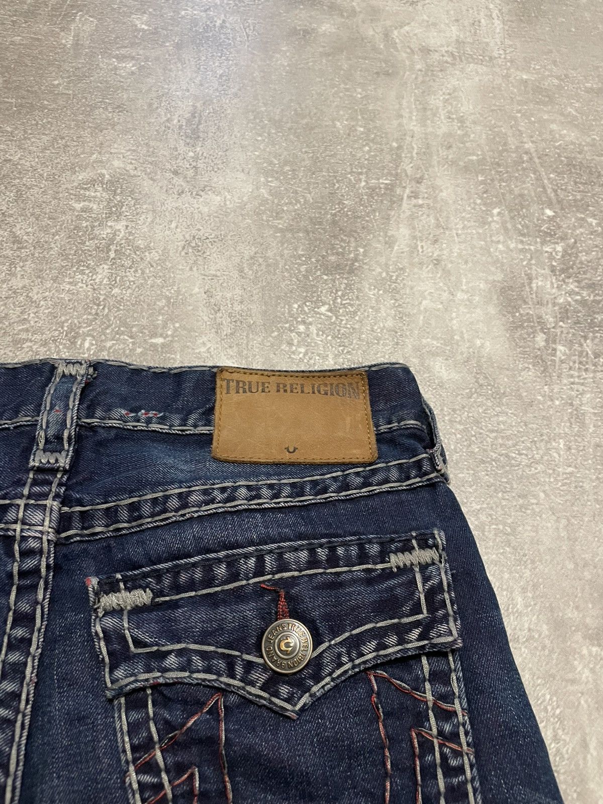 True Religion × Vintage Vintage True Religion Distressed Denim Shorts Size 30 Size US 30 / EU 46 - 17 Thumbnail