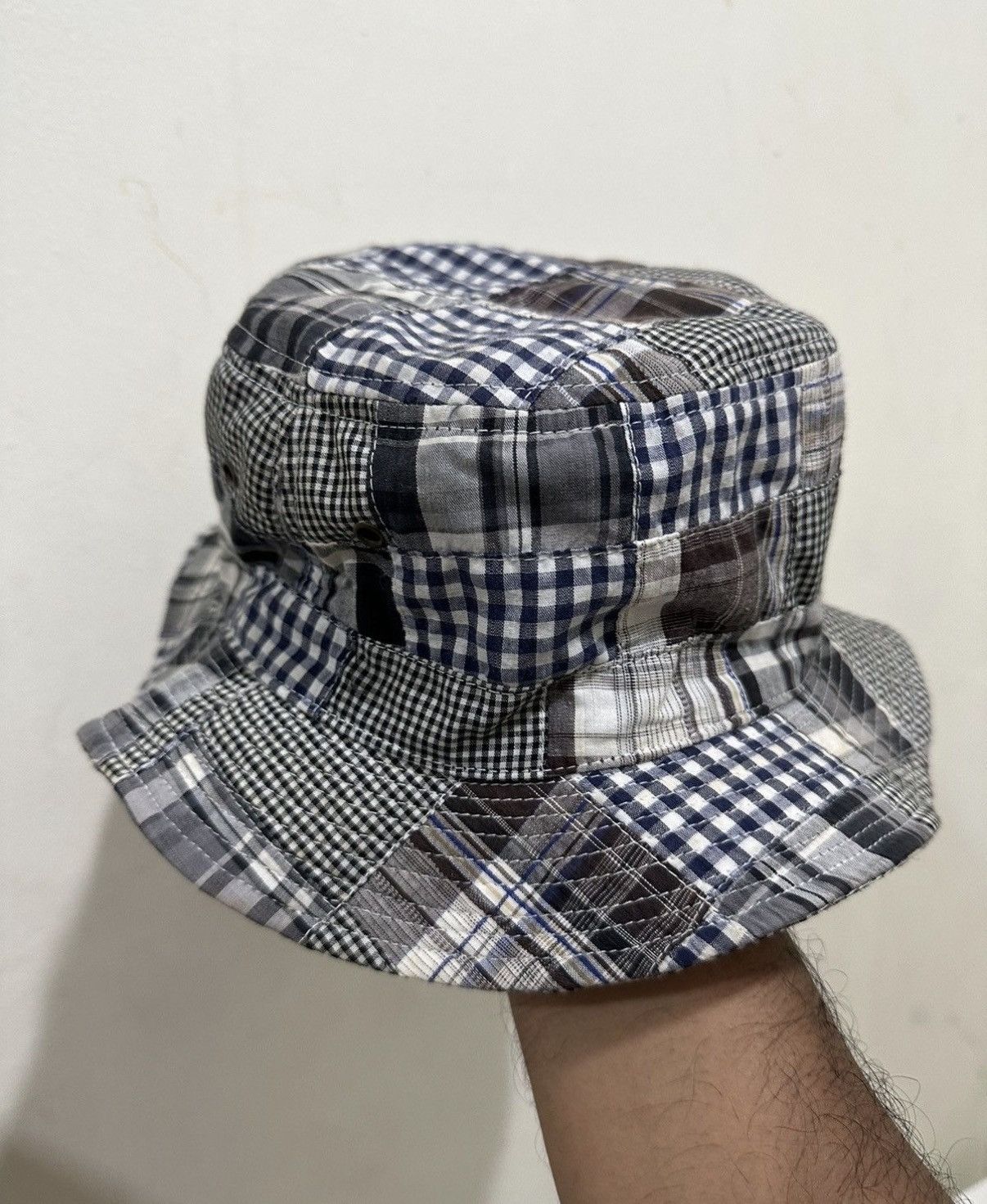 Japanese Brand VTG Patchwork Style Kapital Hat Size ONE SIZE - 2 Thumbnail