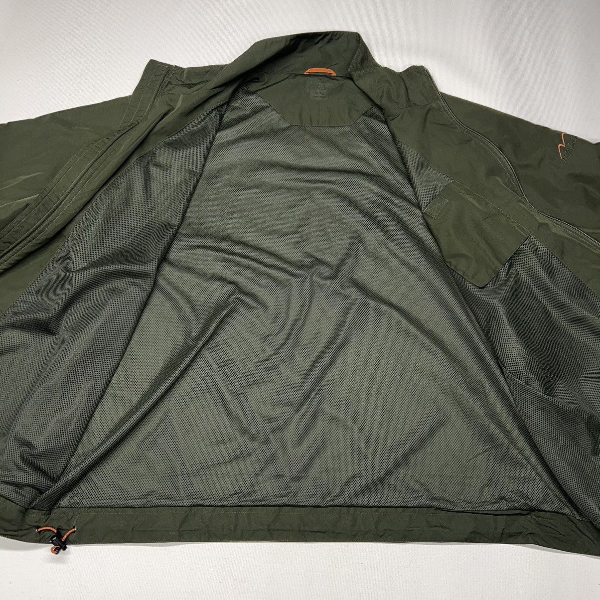 Cabelas Cabelas Windbreaker Jacket Green Windcrest Outdoor Zip Shell Size US XL / EU 56 / 4 - 6 Thumbnail