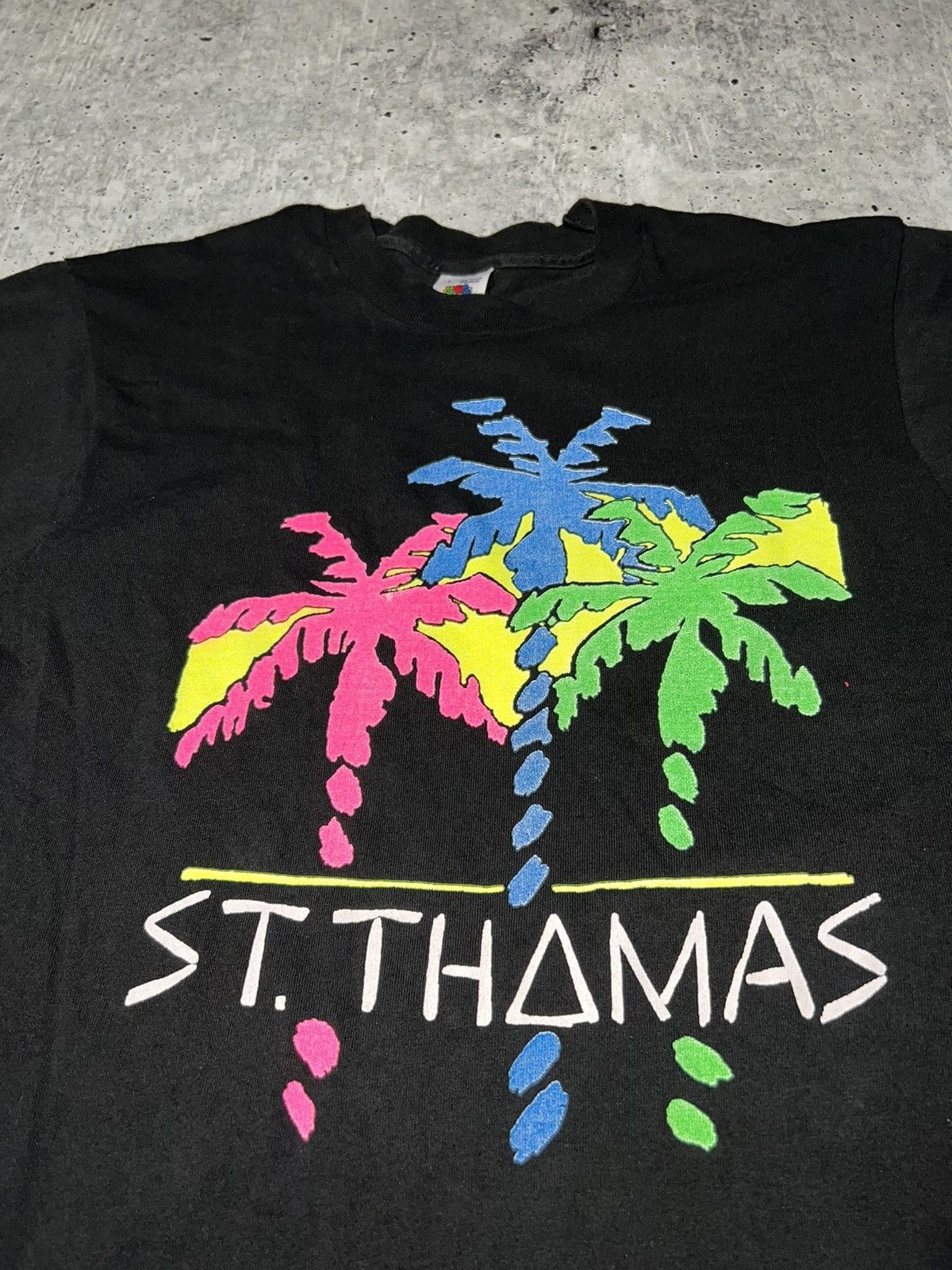 Other Vintage 90s St. Thomas Graphic Tee Size US L / EU 52-54 / 3 - 2 Thumbnail