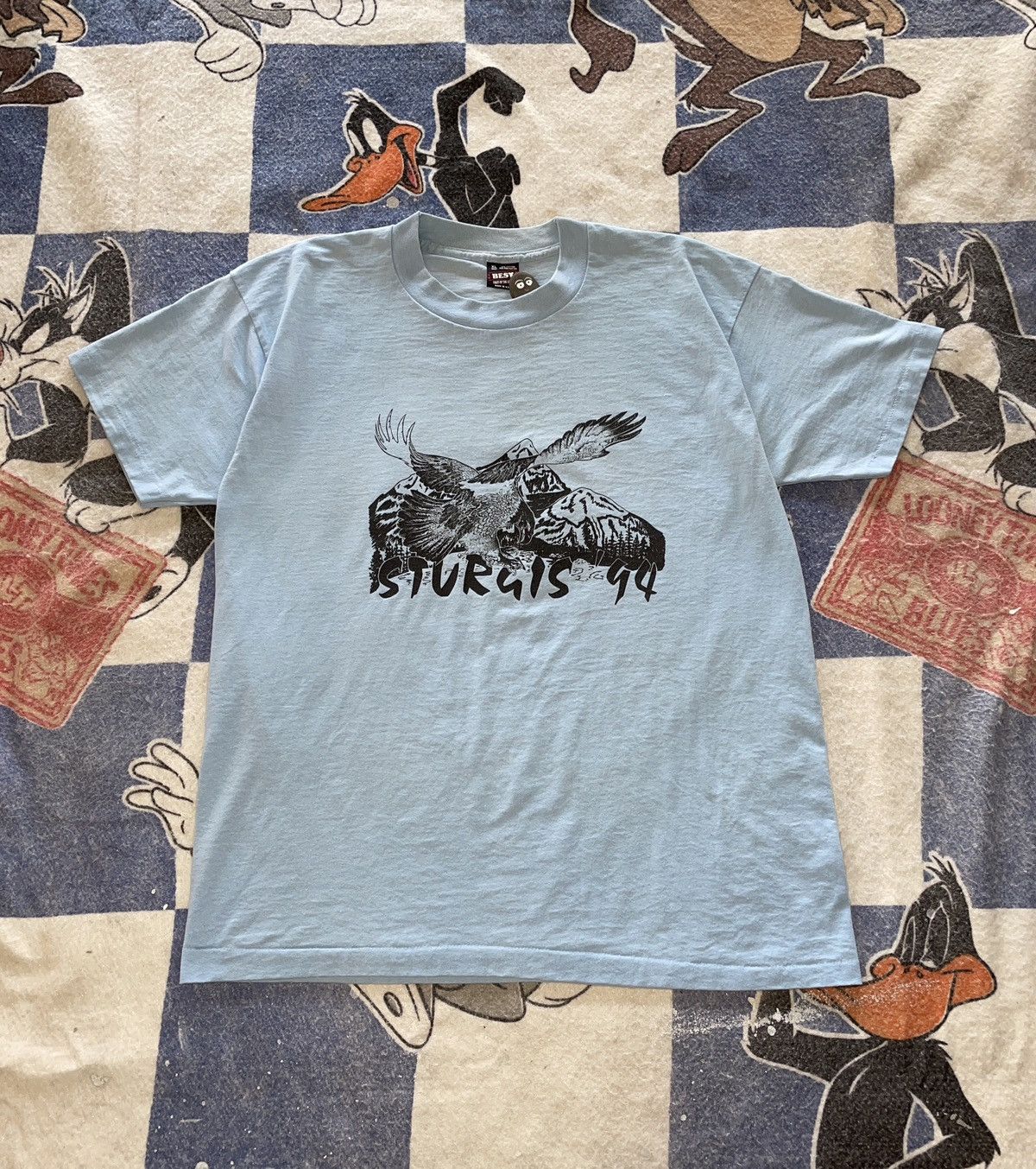 Vintage Vintage sturgis rally tee Size US XL / EU 56 / 4 - 1 Thumbnail