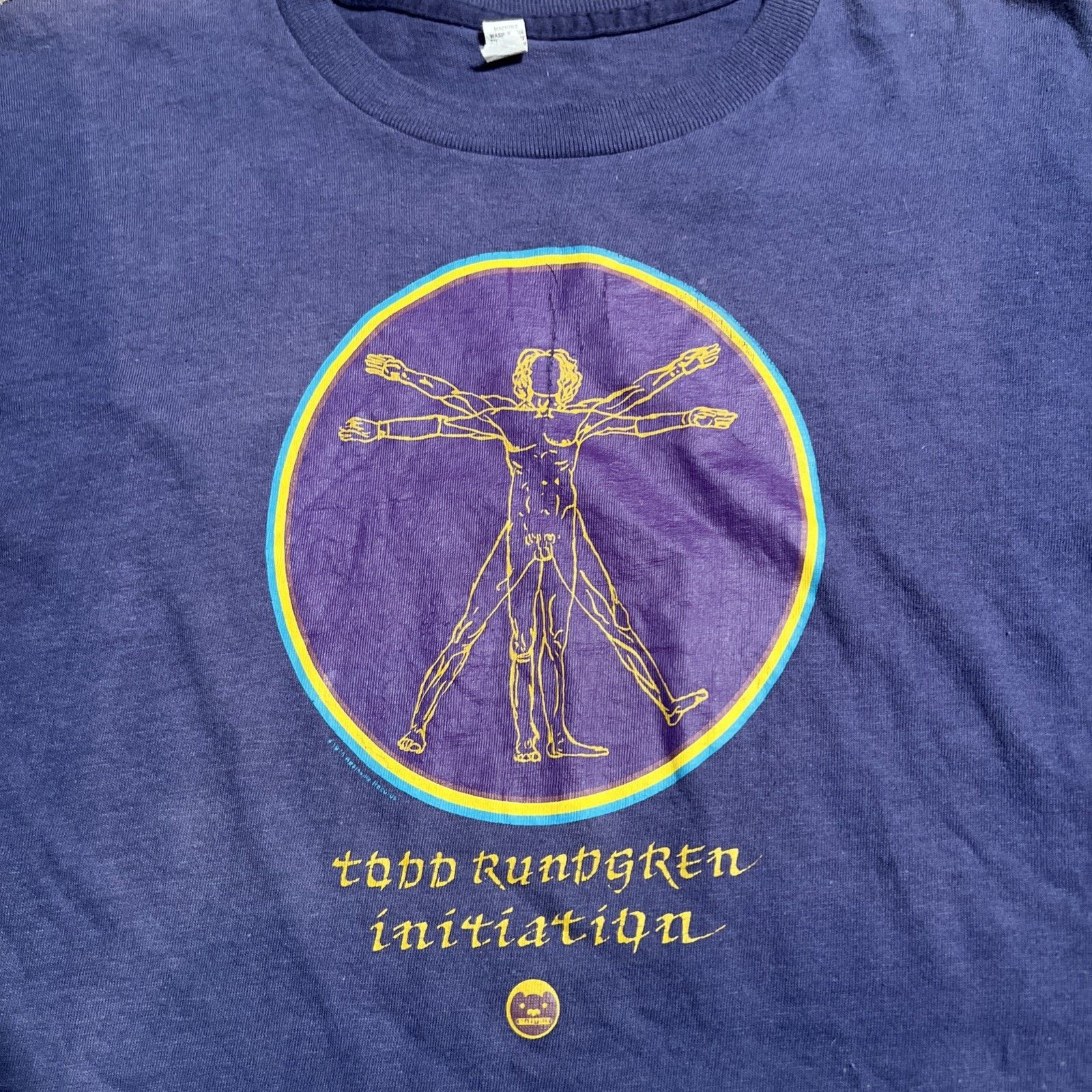 The Unbranded Brand Rare Vintage 1975 Todd Rundgren Initiation T-shirt Cotton M Size US M / EU 48-50 / 2 - 3 Thumbnail
