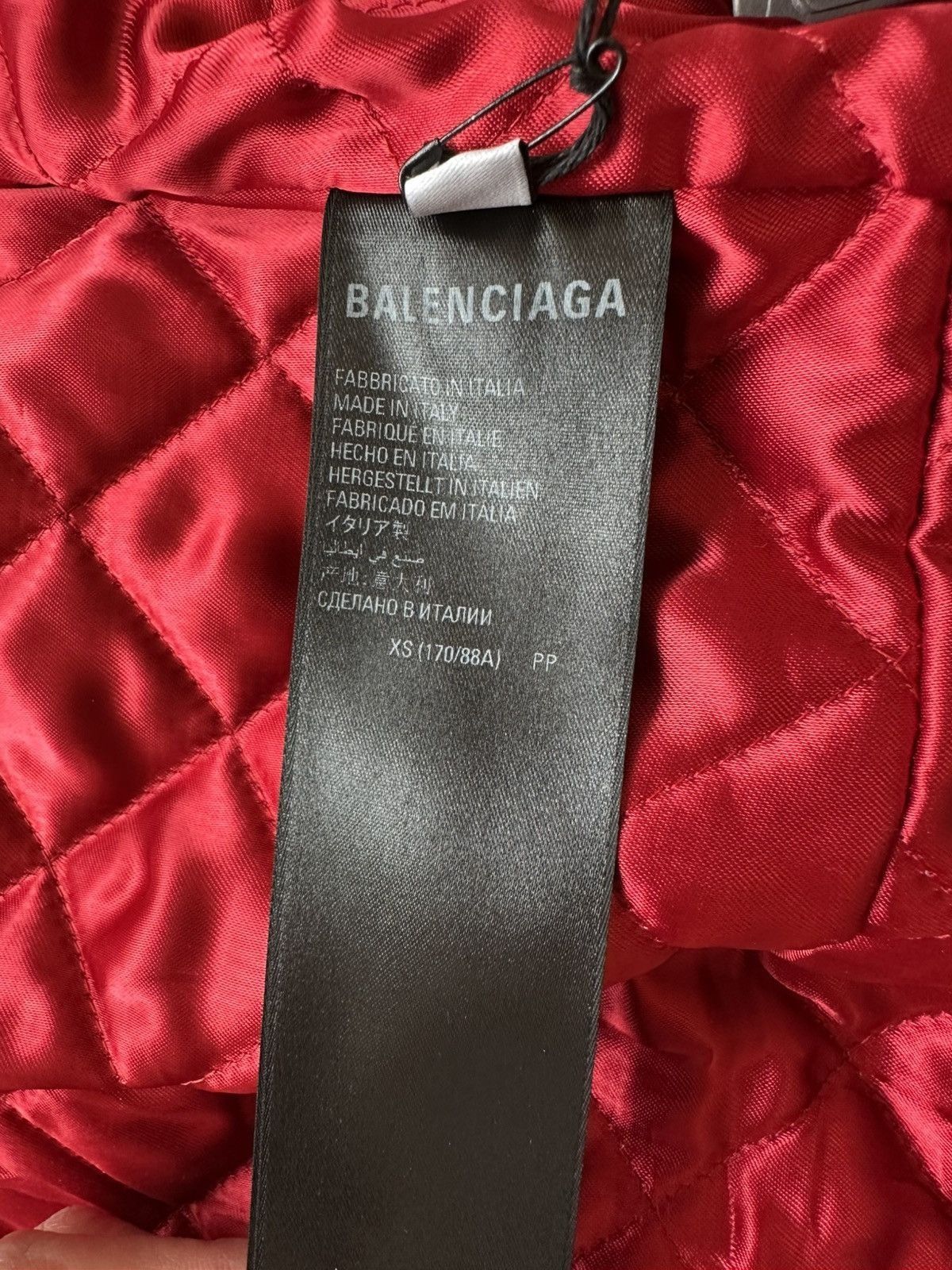 Balenciaga Balenciaga Fall 22 lost tape leather jacket Size US XS / EU 42 / 0 - 5 Thumbnail