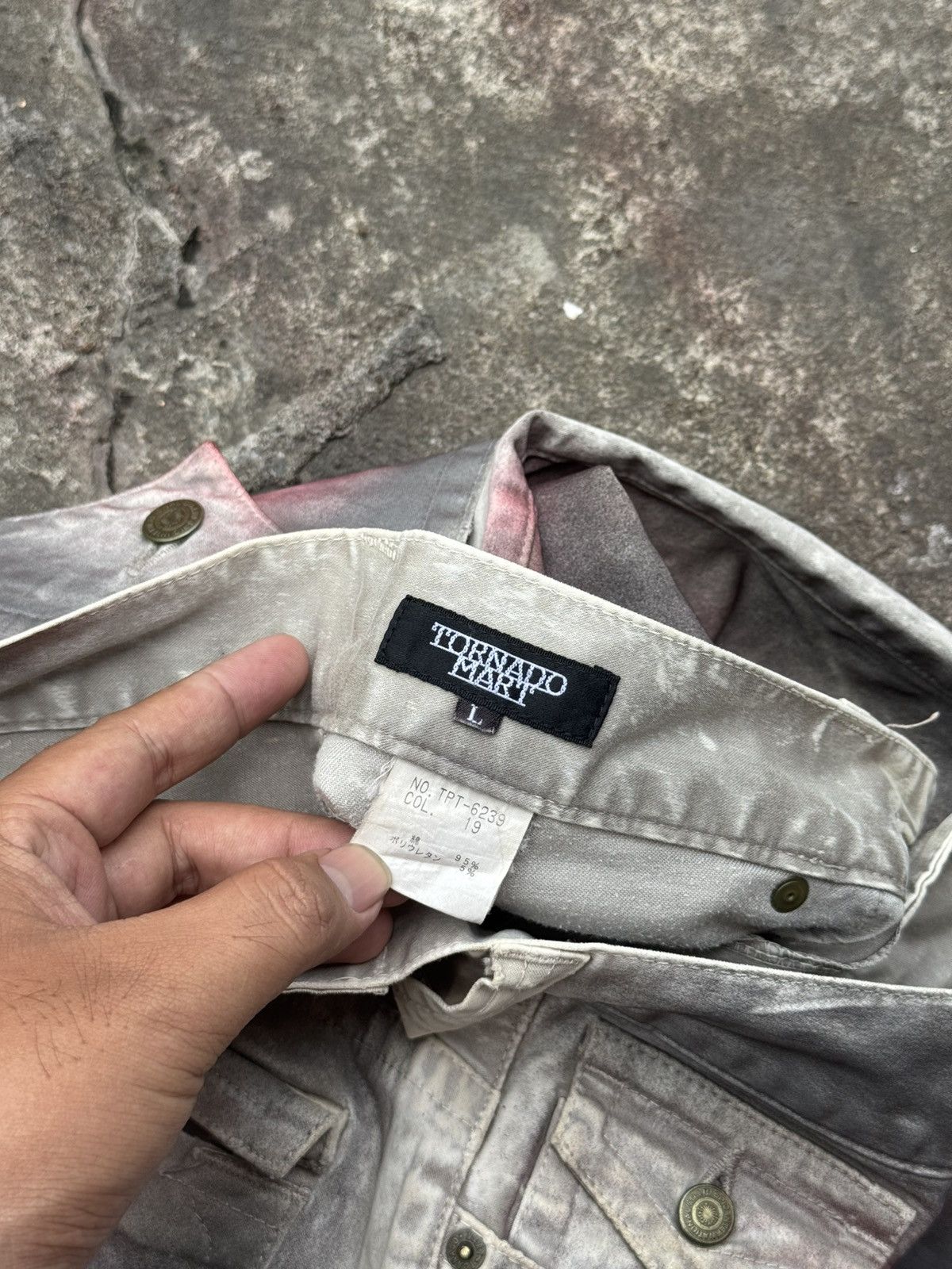Tornado Mart Tornado Mart Prisoner Flared Pants Size US 32 / EU 48 - 8 Thumbnail