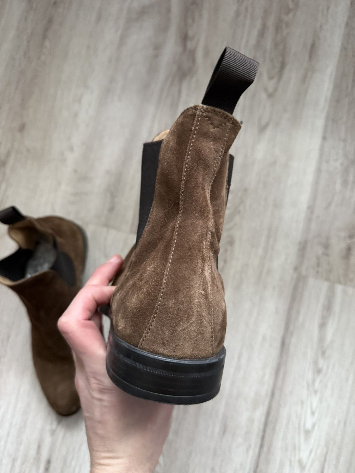 Scarosso Scarosso Giacomo Tobacco Suede Chelsea used Size US 9 / EU 42 - 6 Thumbnail