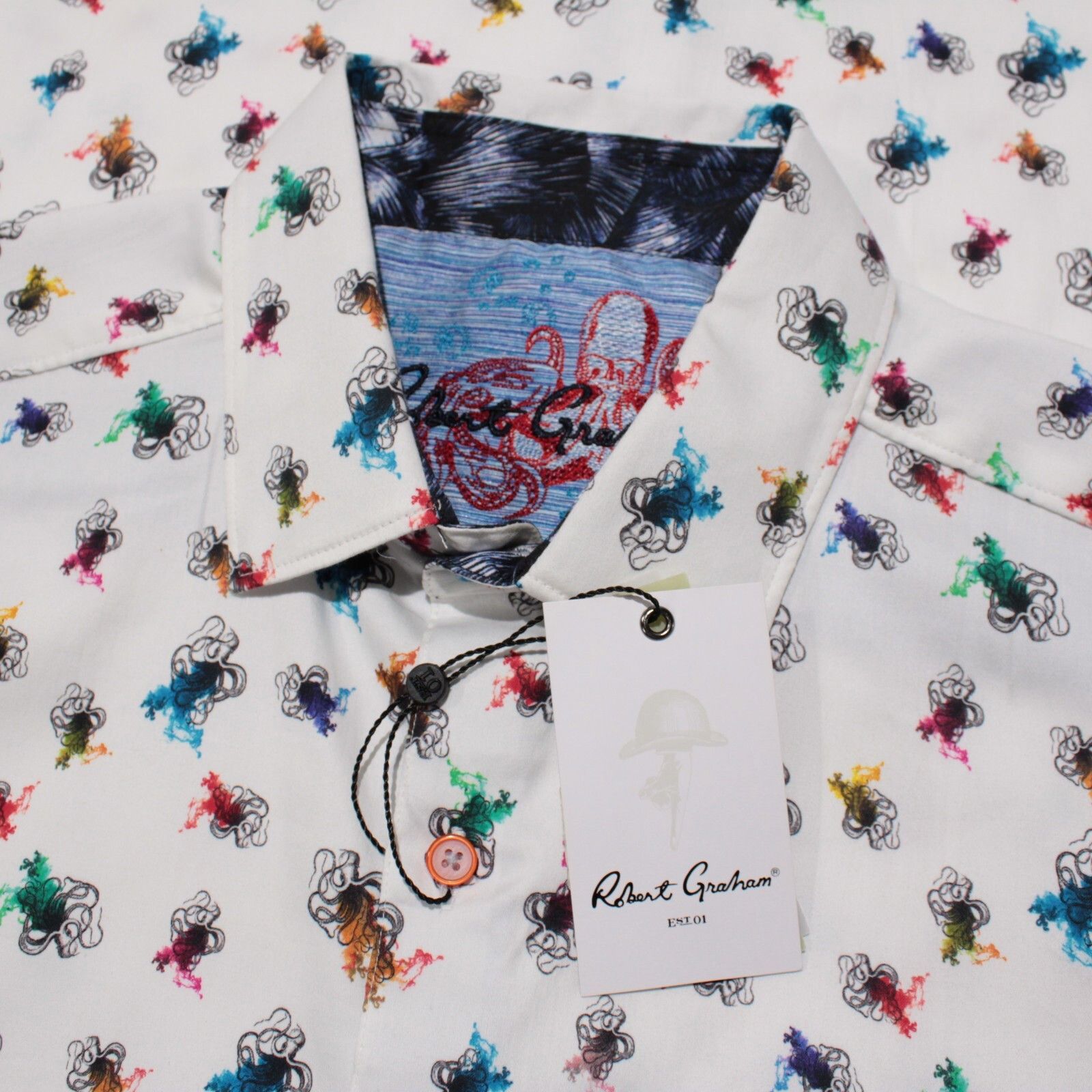 Robert Graham Robert Graham New with tags Shirt Size XL US In White Size US XL / EU 56 / 4 - 1 Thumbnail