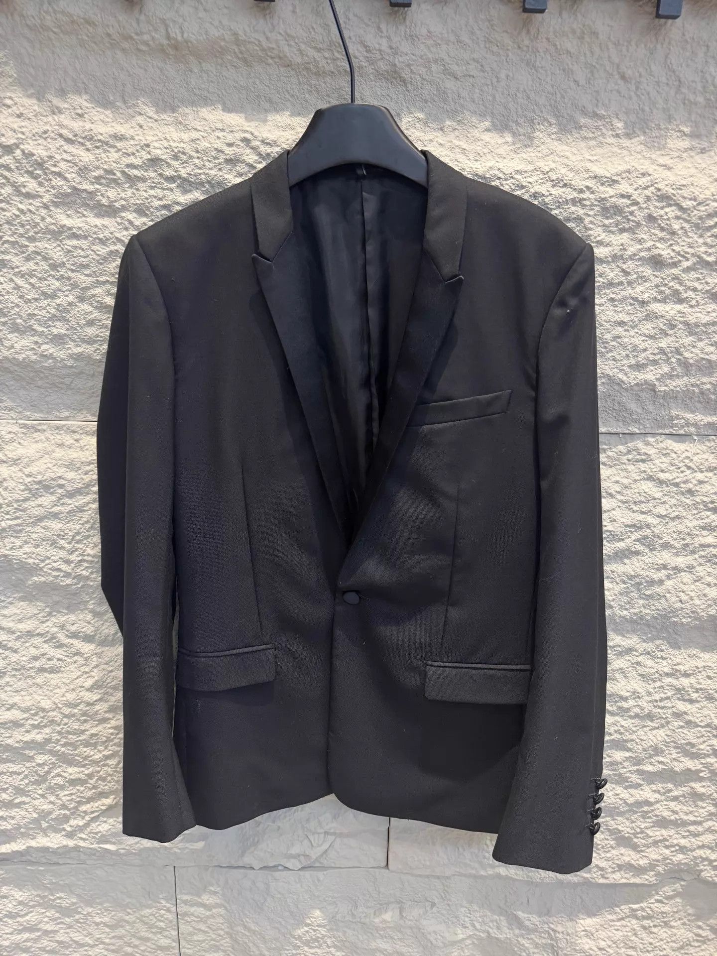 Dior Dior Homme Hedi Slim Fit Virgin Wool Suit 46 Size US S / EU 44-46 / 1 - 1 Thumbnail