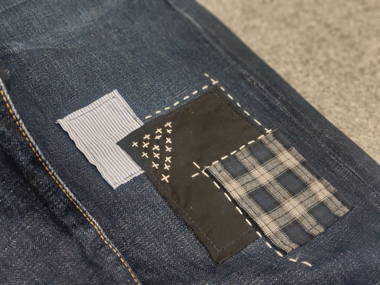 Edwin Vintage Edwin Japan Made Embroidered Selvedge Denim Jeans Size US 34 / EU 50 - 13 Thumbnail