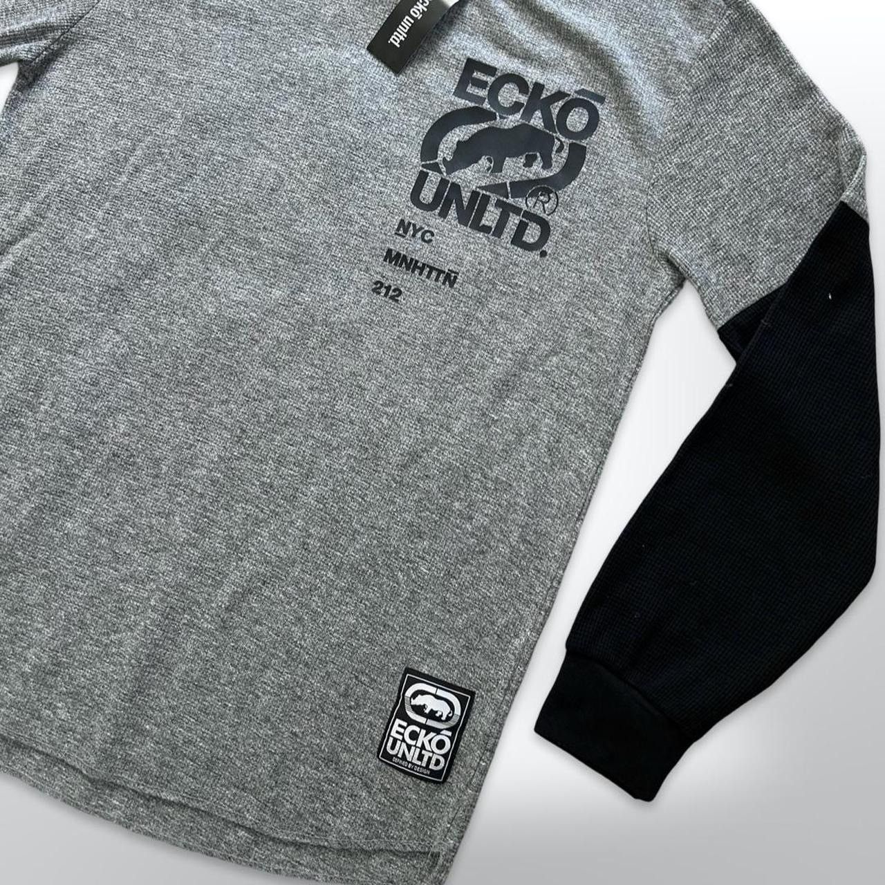Ecko Unltd. Eckō Unltd Y2K Skater Thermal Long Sleeve shirt Size US XL / EU 56 / 4 - 3 Thumbnail