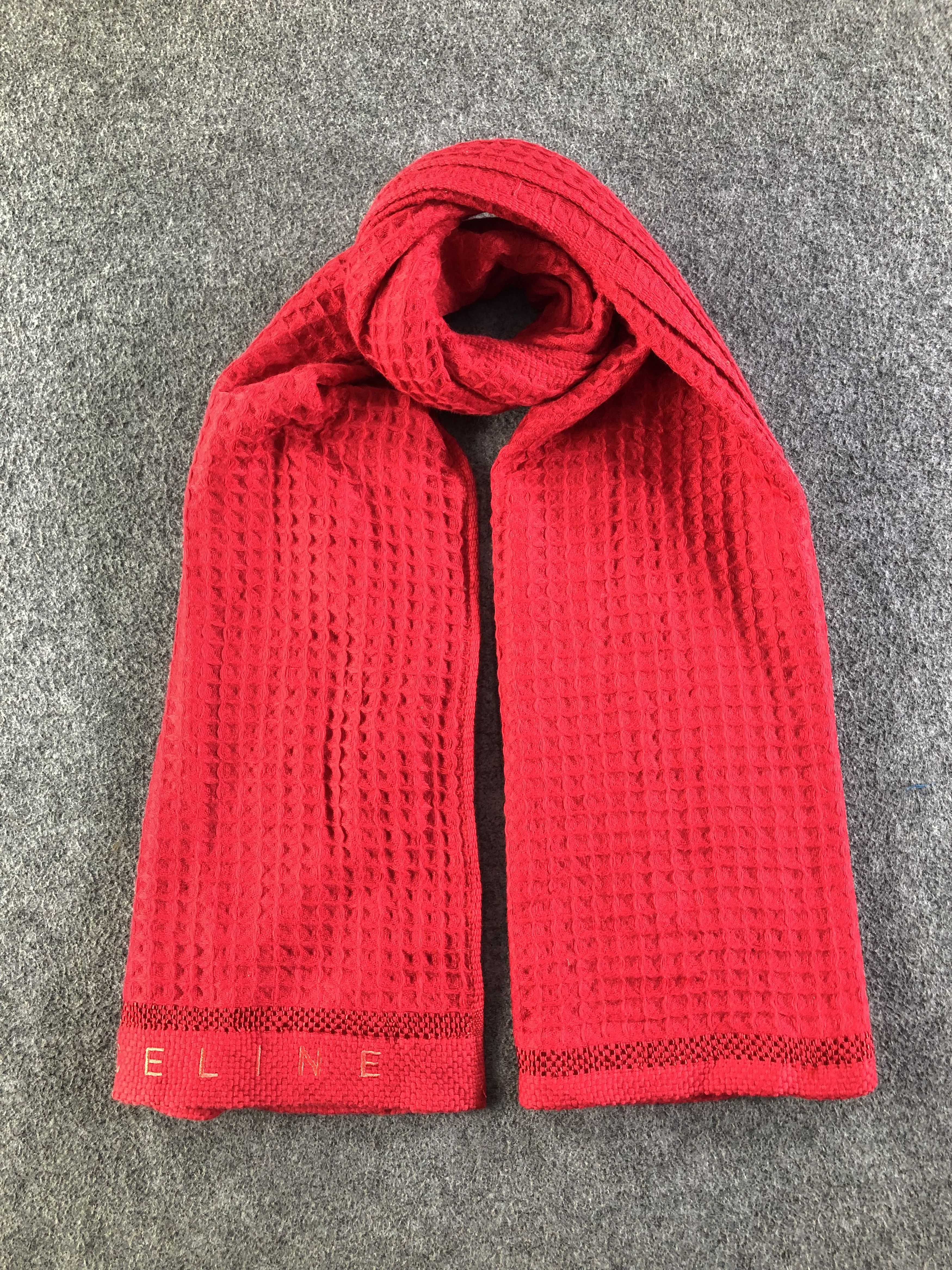 Vintage Vintage Celine Scarf / Muffler / Neckwear SS1333 Size ONE SIZE - 1 Thumbnail
