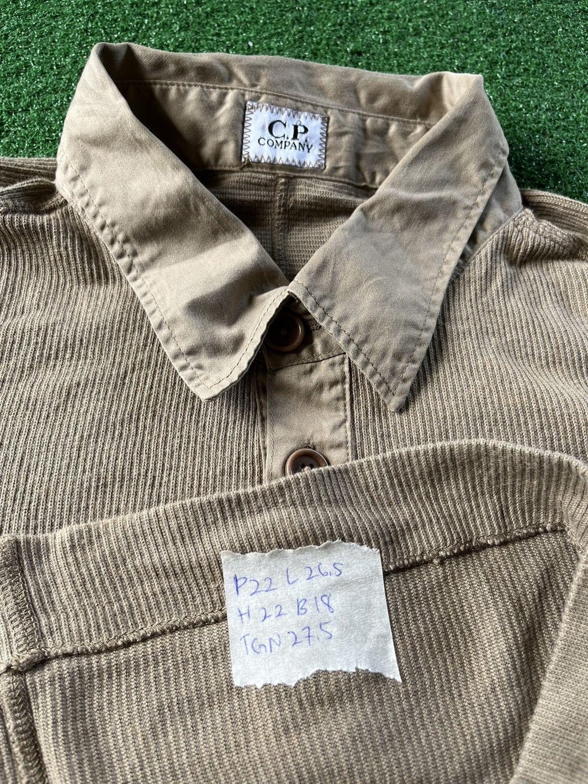 C.P. Company Vintage C.P Company Half Button Collars Shirts 90s Size US L / EU 52-54 / 3 - 12 Thumbnail