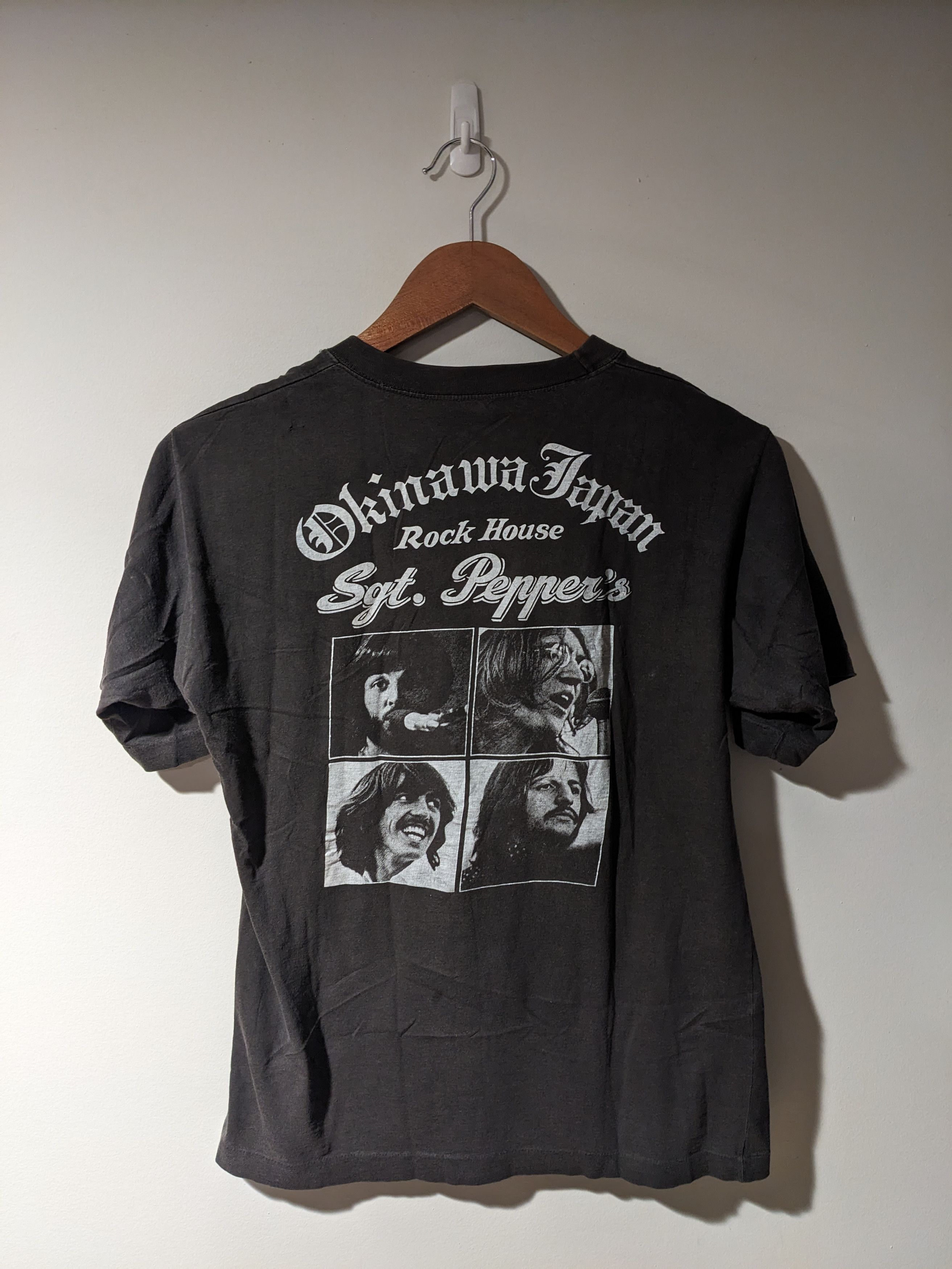 Band Tees × Vintage Vintage 60s The Beatles Okinawa Japan Rock Womans T-Shirt Size M / US 6-8 / IT 42-44 - 7 Thumbnail