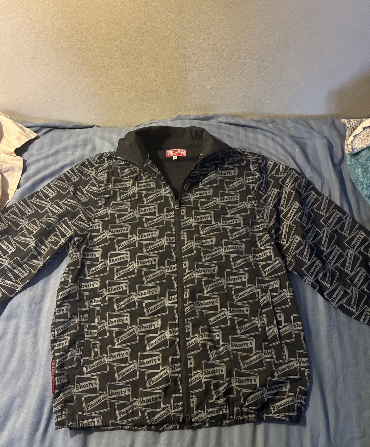 Pleasures Pleasures x Shorty’s Reflective Track Jacket - Size M Size US M / EU 48-50 / 2 - 1 Thumbnail