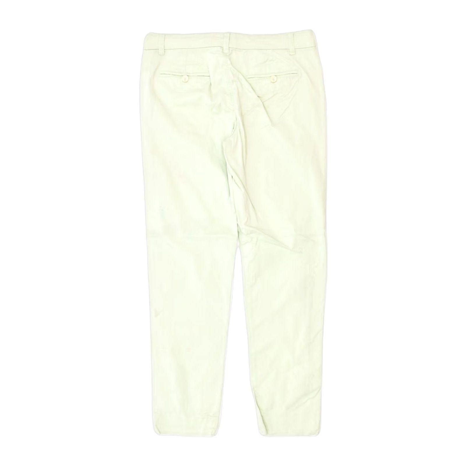 Massimo Dutti MASSIMO DUTTI Womens Casual Trousers Green Cotton Medium EU 38 W30 L27 Size 32" / US 10 / IT 46 - 2 Thumbnail