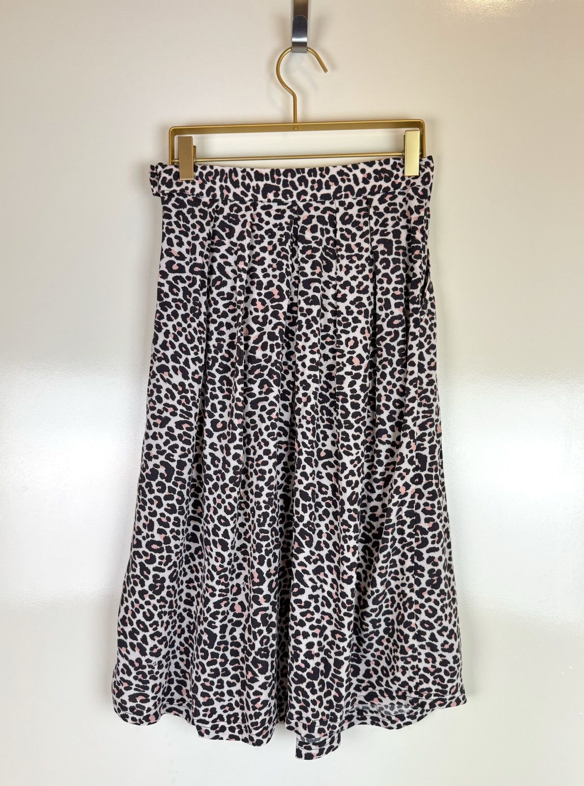 Japanese Brand × Zadig & Voltaire Zadig Voltaire knee length rock skirt leopard print animal Size 26" / US 2 / IT 38 - 8 Thumbnail