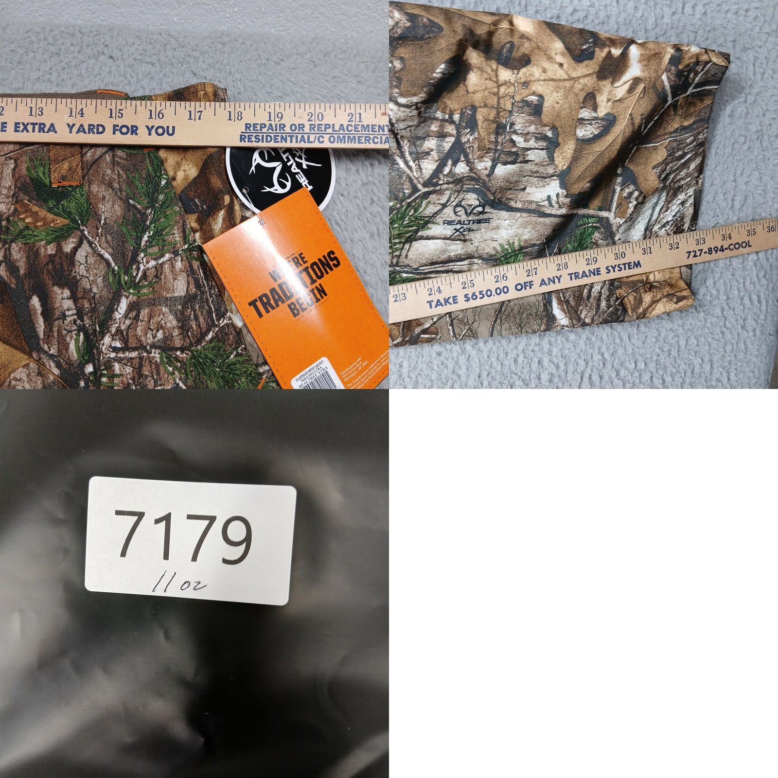 Realtree Field & Stream Realtree Xtra Camo Hunting Pants Mens Large Cargo NWT Size US 33 - 8 Thumbnail