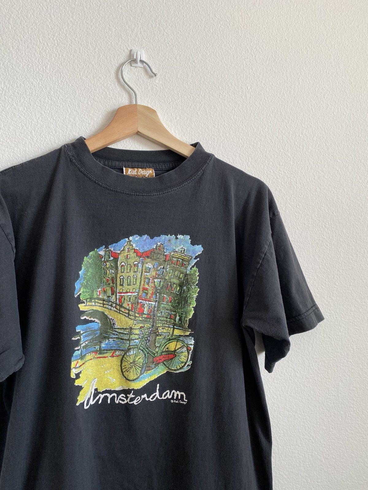 Unsound Rags Vintage Art Amsterdam Paining City Tee Size US M / EU 48-50 / 2 - 3 Thumbnail