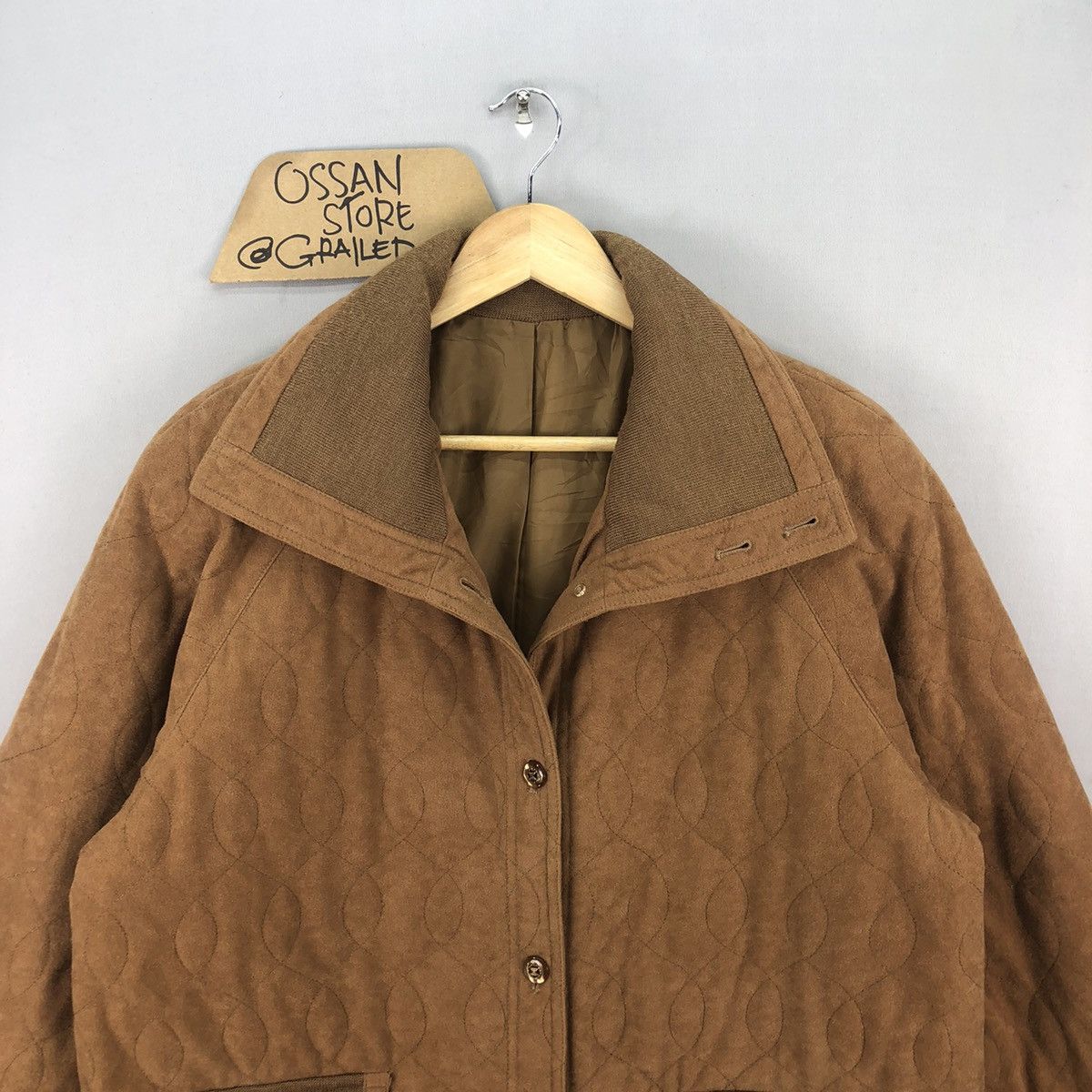 Japanese Brand Vintage Double Pocket Quilted Button Up Jacket Size L / US 10 / IT 46 - 4 Thumbnail