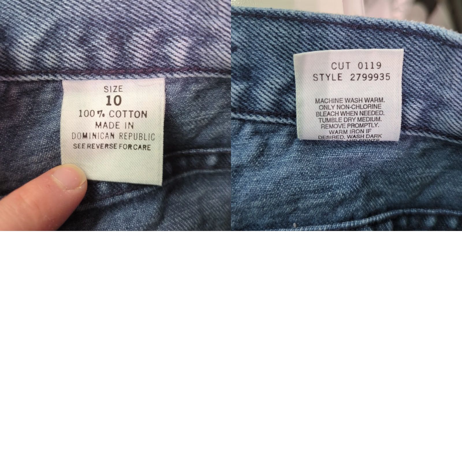 Faded Glory VINTAGE Faded Glory Jeans Women Size 10 Medium Wash Style #2799935 Women Jeans Straight Regular Blue 100% Cotton Mens Womens Girls Boys Size 32" / US 10 / IT 46 - 9 Thumbnail