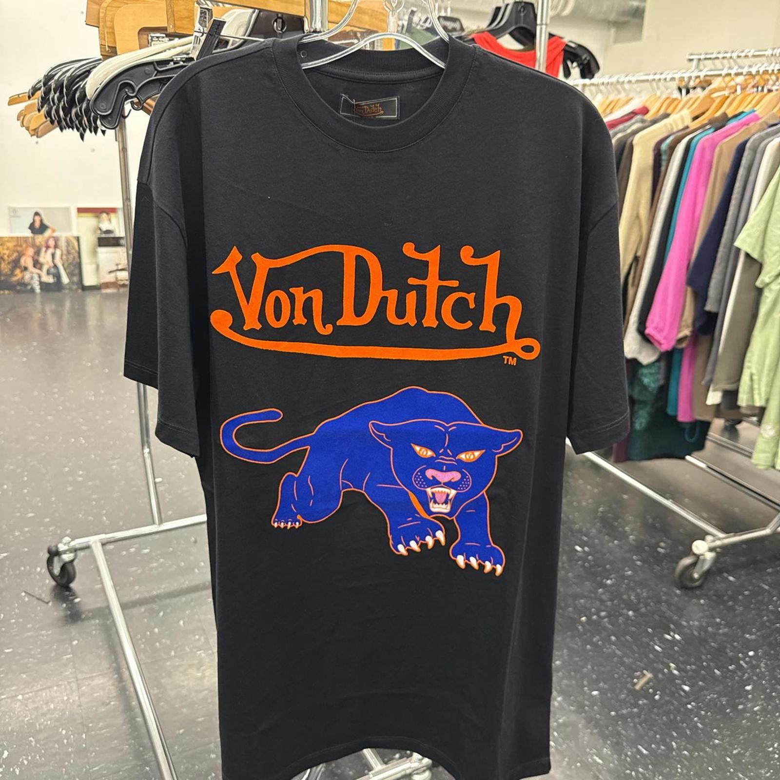 Von Dutch Von Dutch New Unisex Black Panther Graphic Size Medium Size US M / EU 48-50 / 2 - 1 Thumbnail