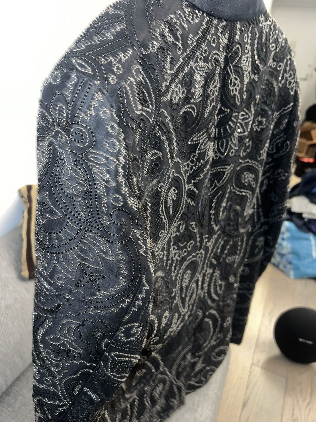 Etro Embroidered Satin Etro Blazer $9k retail Size XL / US 12-14 / IT 48-50 - 4 Thumbnail